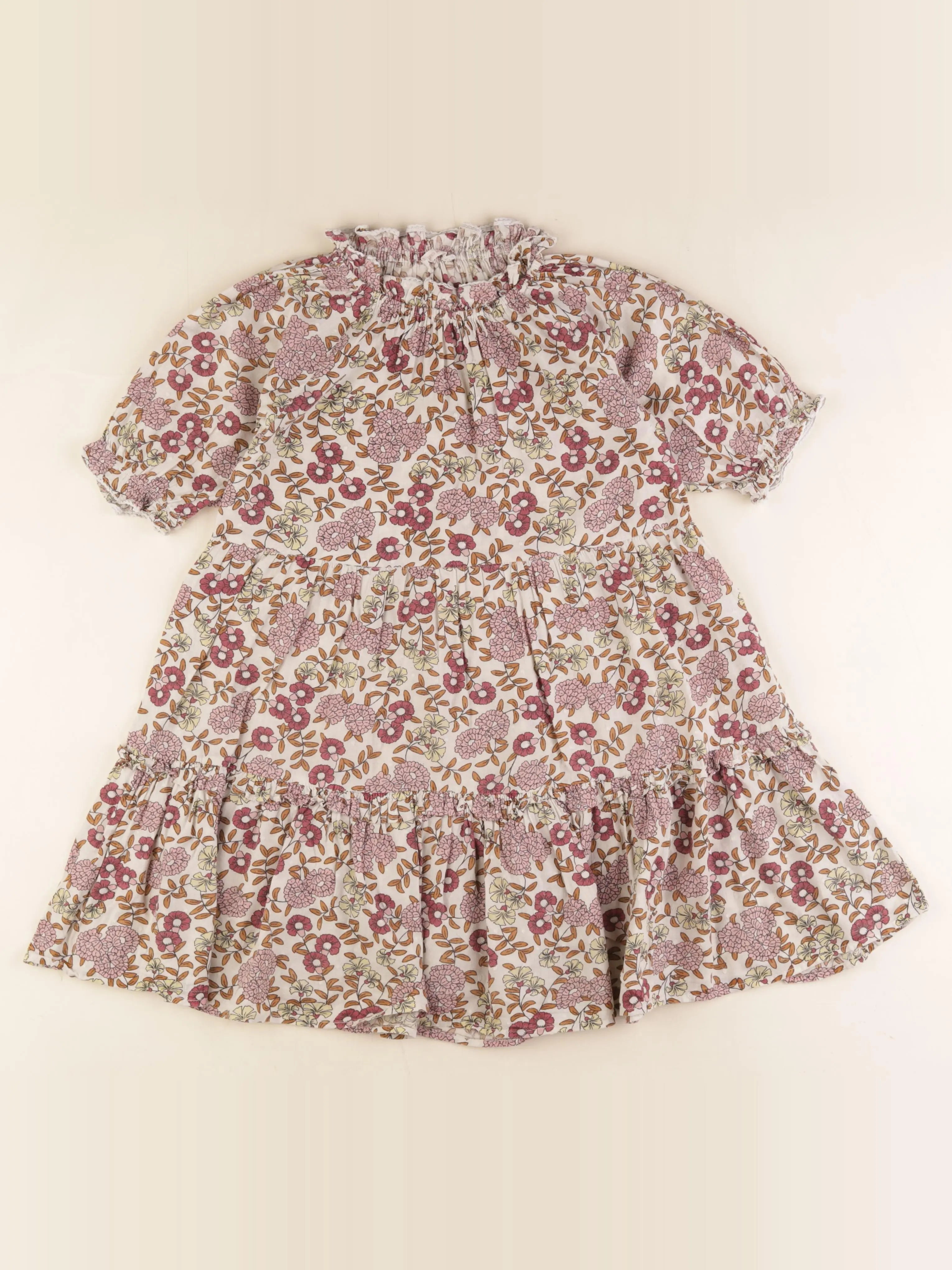 Monoprix - robe multicolore - 8 ans