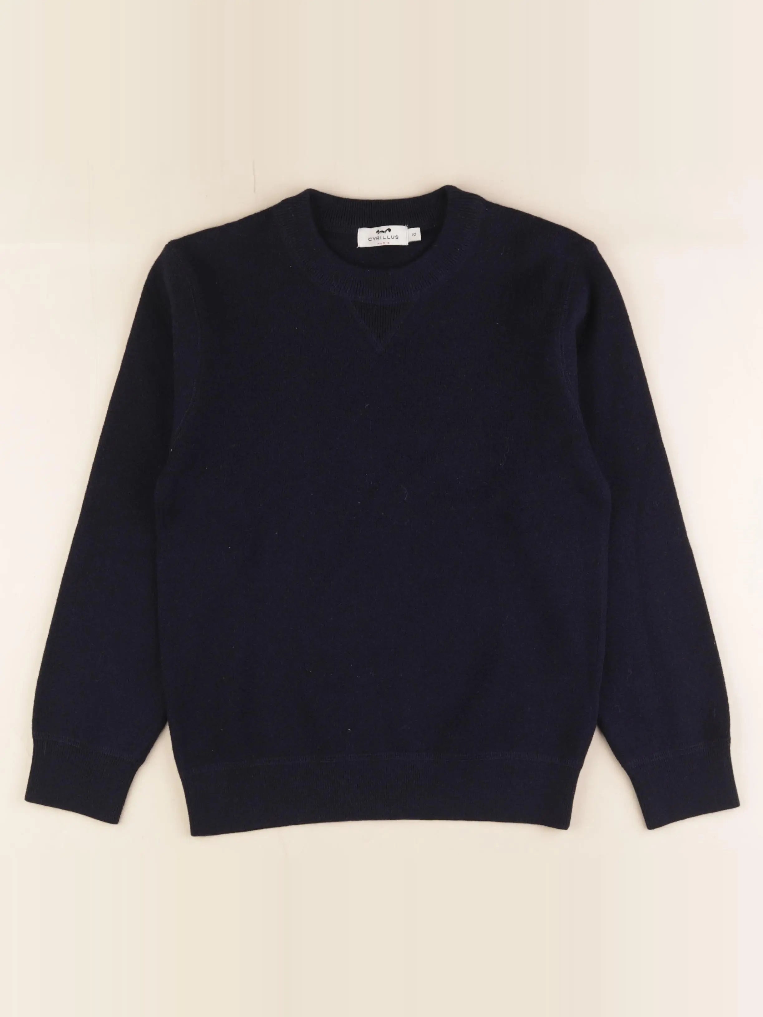 Cyrillus - pull bleu - 10 ans