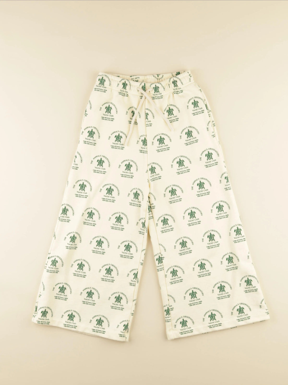 Jogging blanc, vert