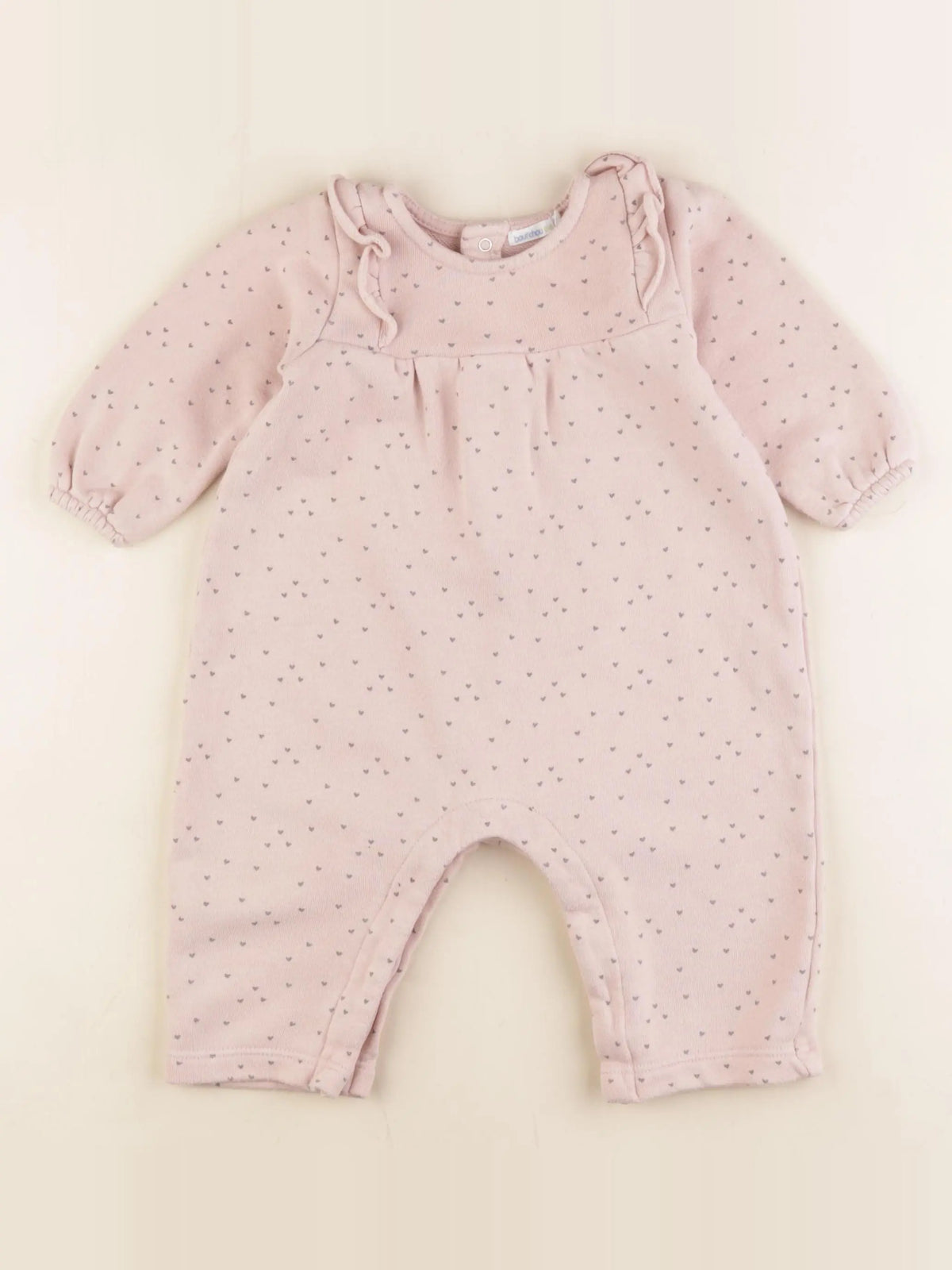 Boutchou - combinaison rose - 9 mois