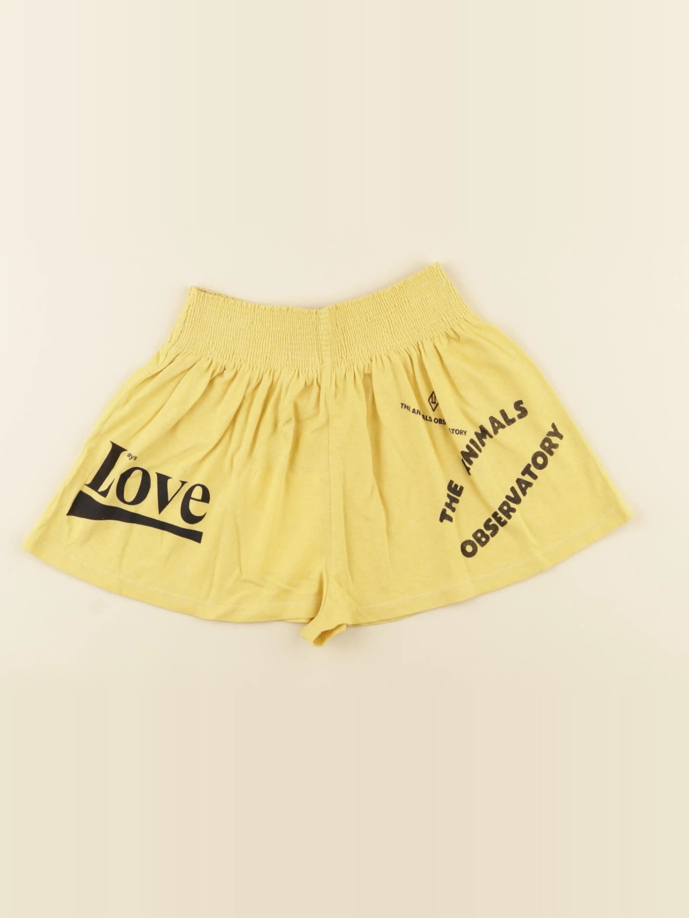 Short jaune