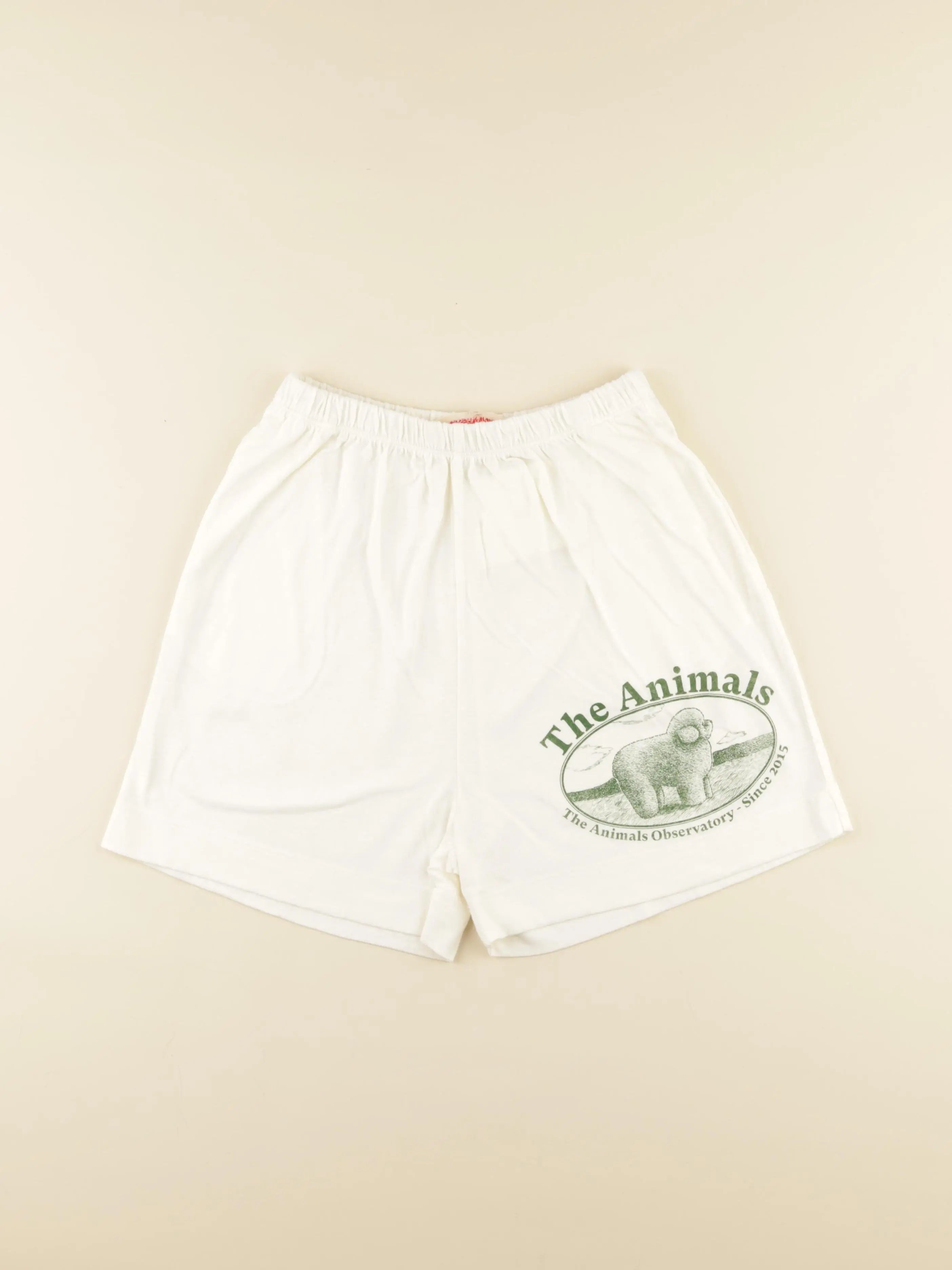 Short blanc, vert