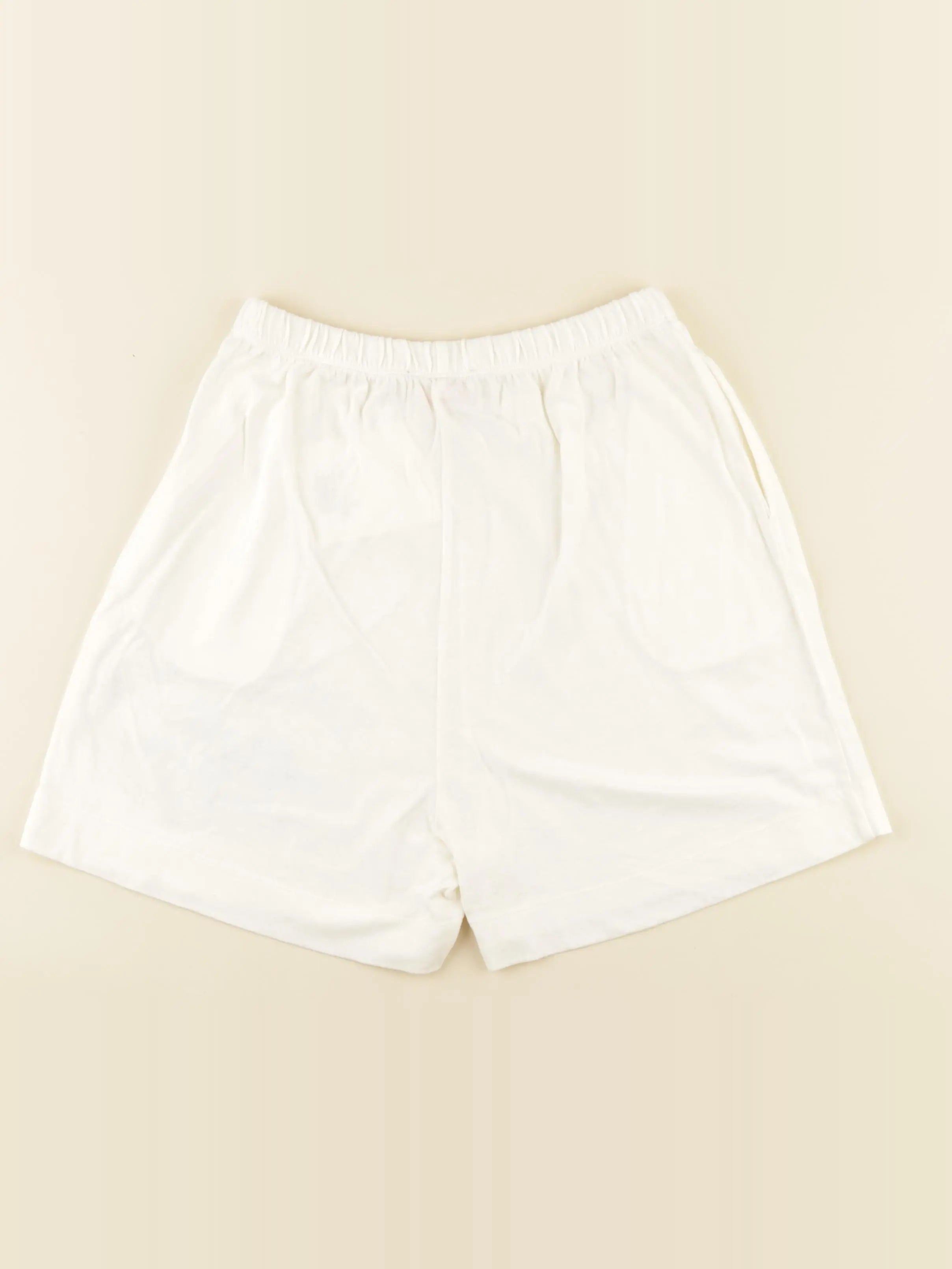 Short blanc, vert