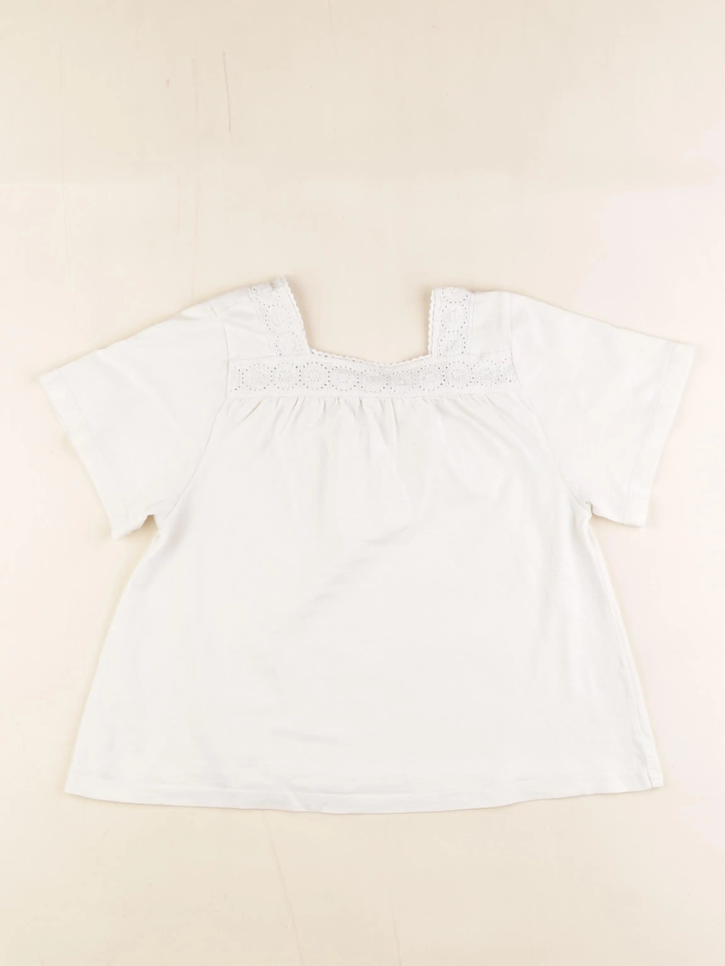 Cyrillus - tee-shirt blanc - 8 ans