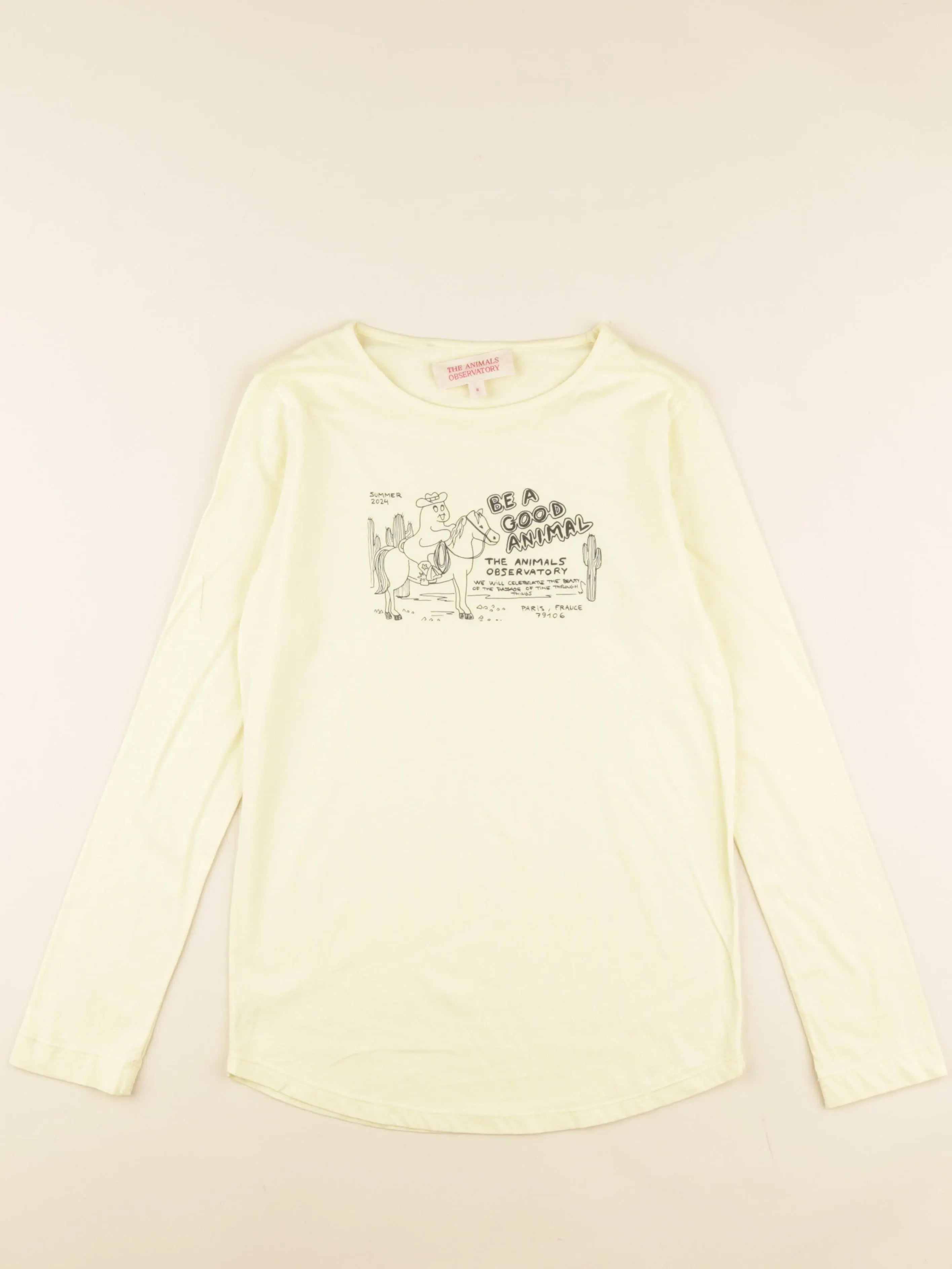 Tee-shirt jaune