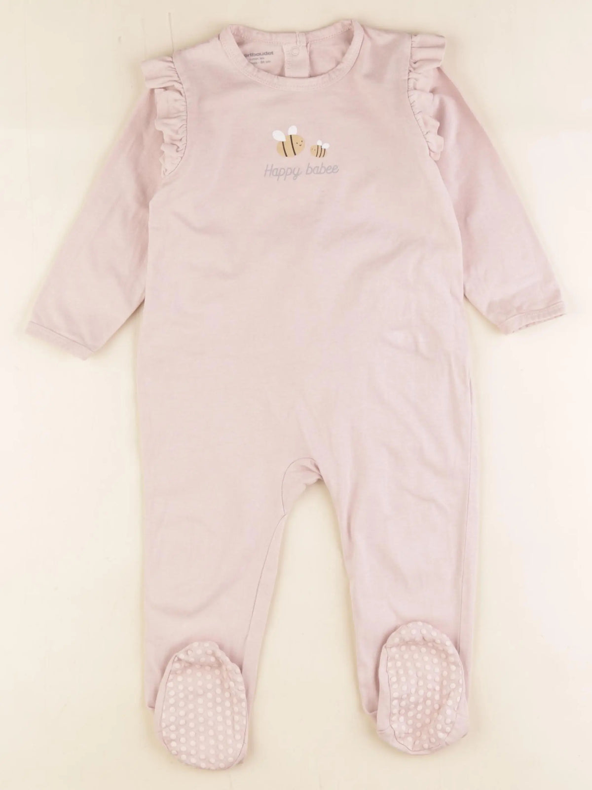 Vertbaudet - pyjama coton rose - 24 mois