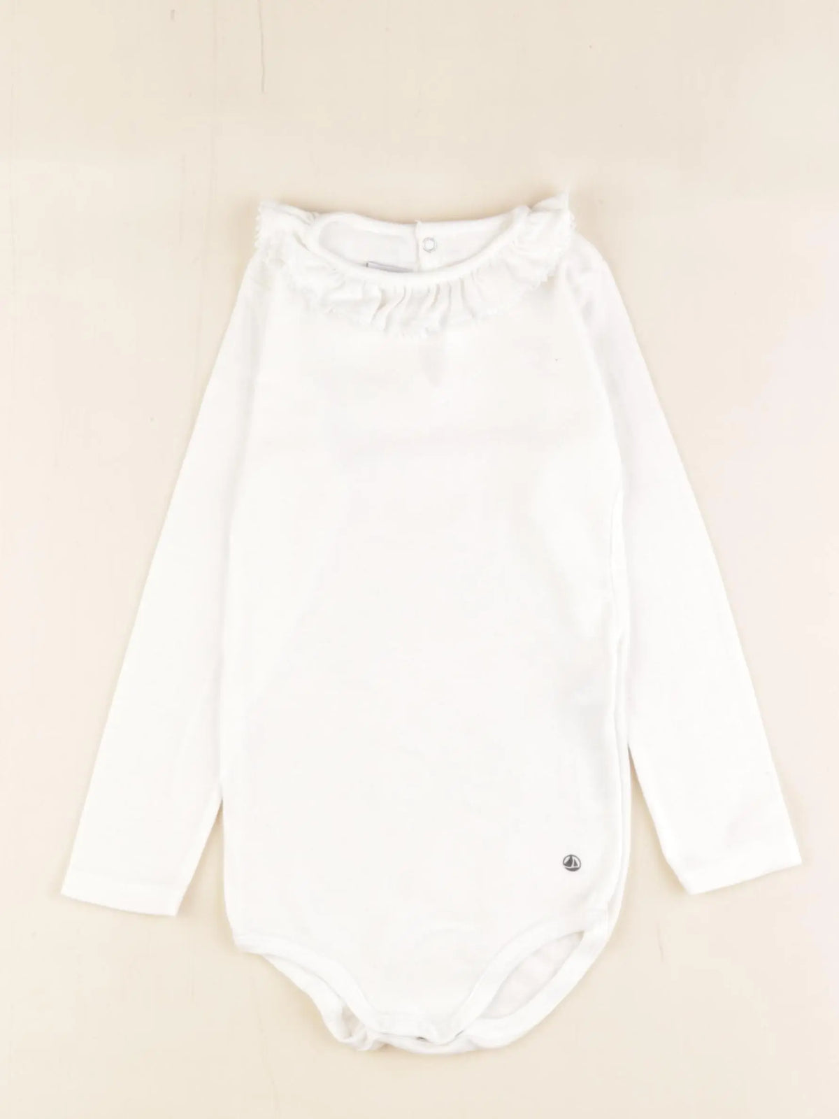 Petit Bateau - body blanc - 36 mois