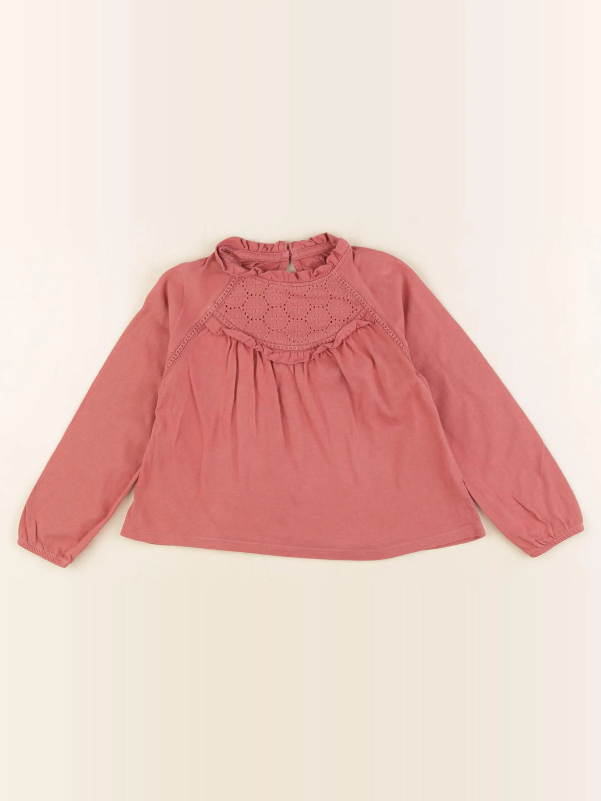 Vertbaudet - tee-shirt rose - 2 ans
