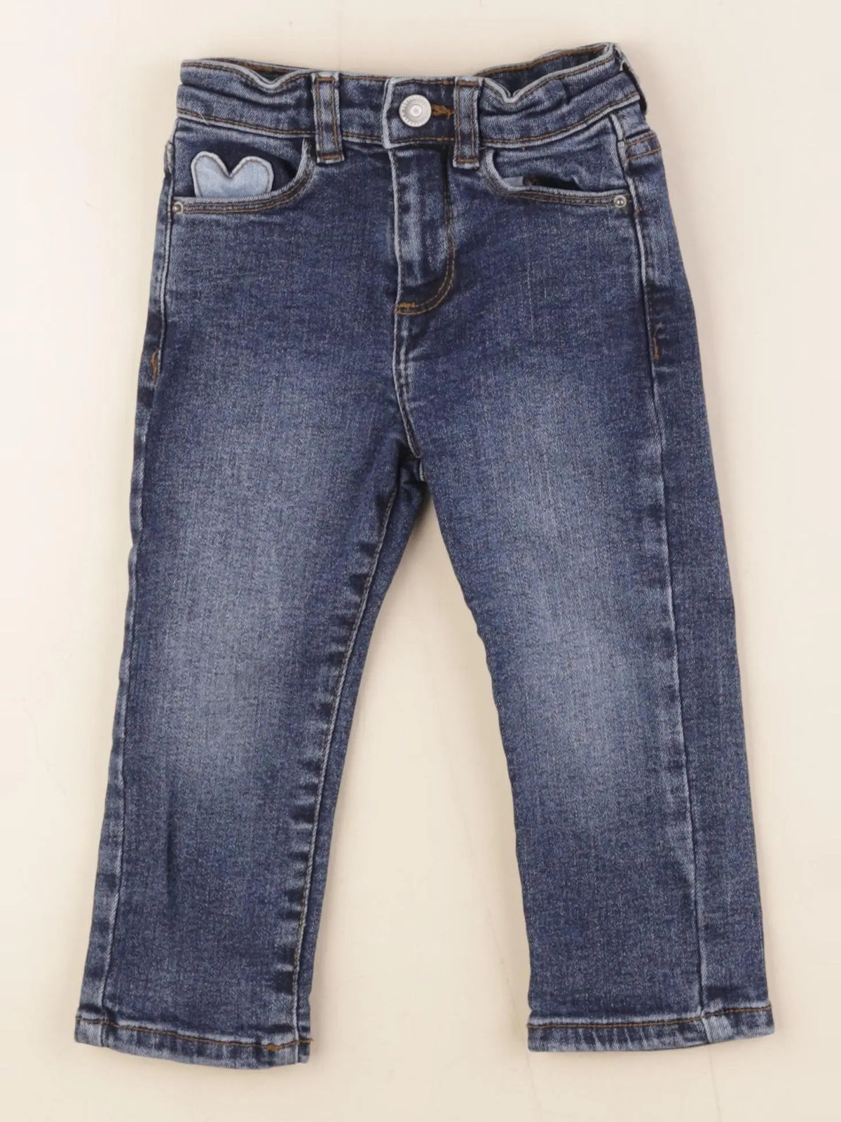 Vertbaudet - jean bleu - 2 ans