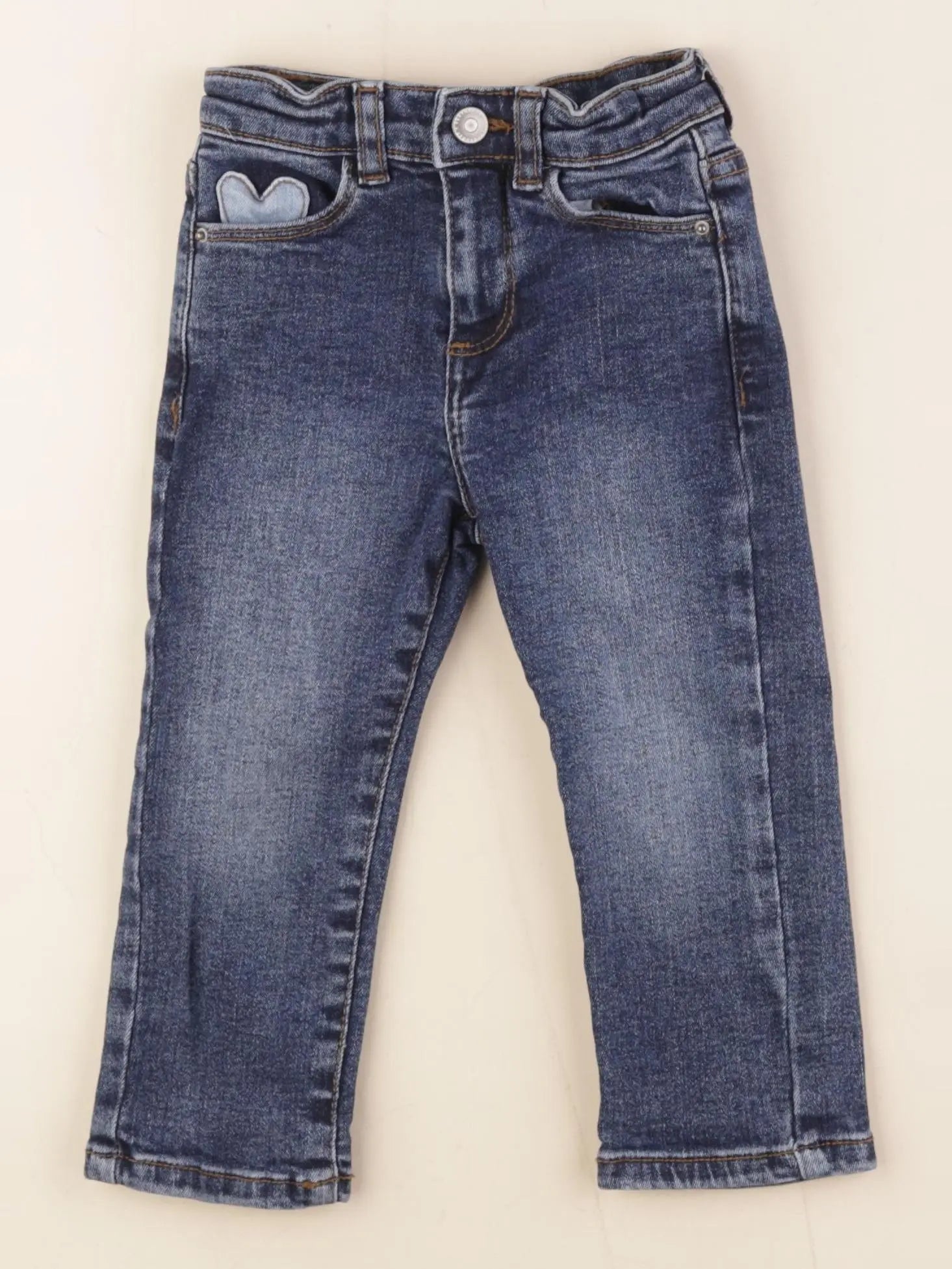 Vertbaudet - jean bleu - 2 ans