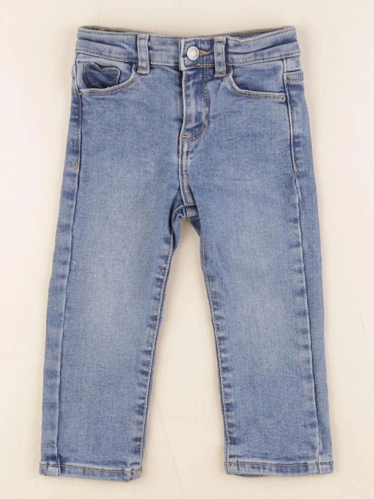 Vertbaudet - jean bleu - 2 ans