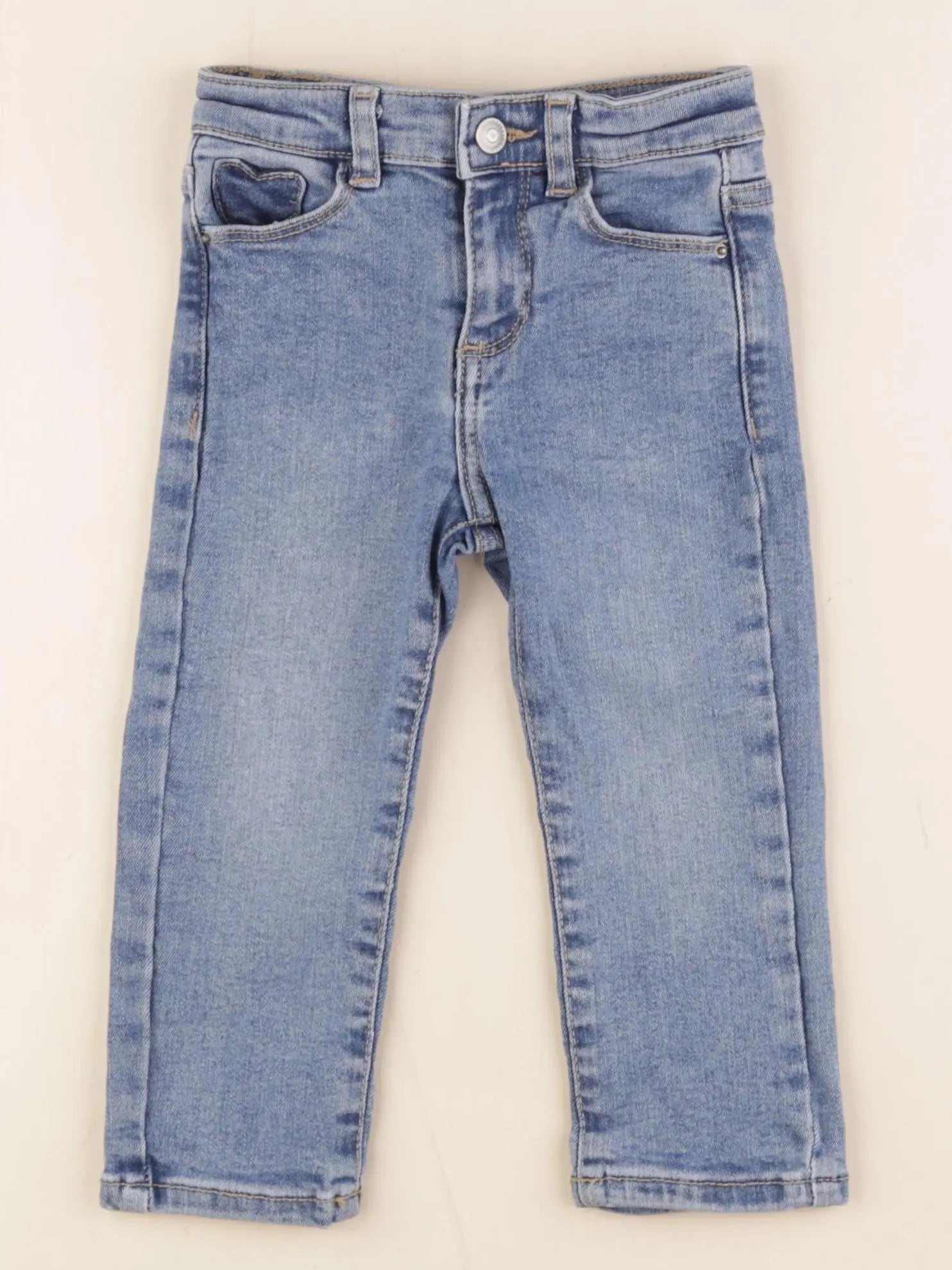 Vertbaudet - jean bleu - 2 ans