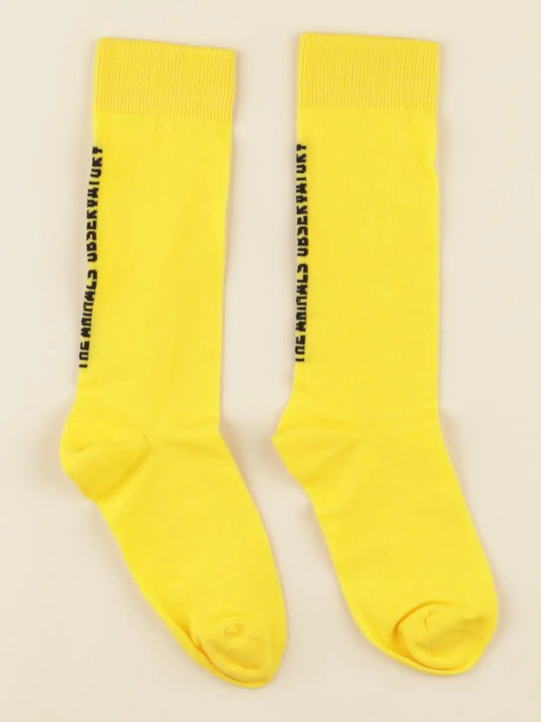 Chaussettes jaune