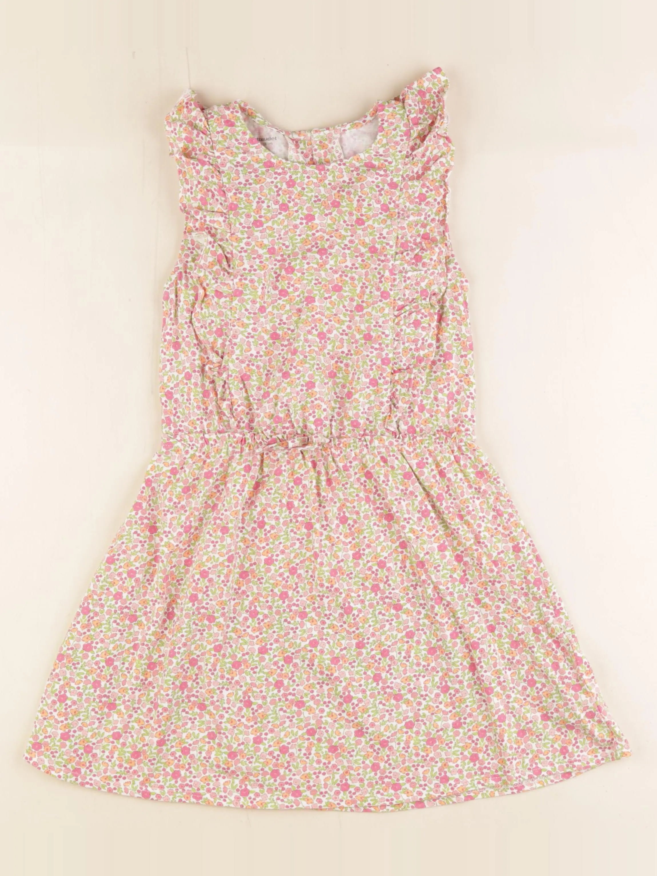 Vertbaudet - robe multicolore - 8 ans