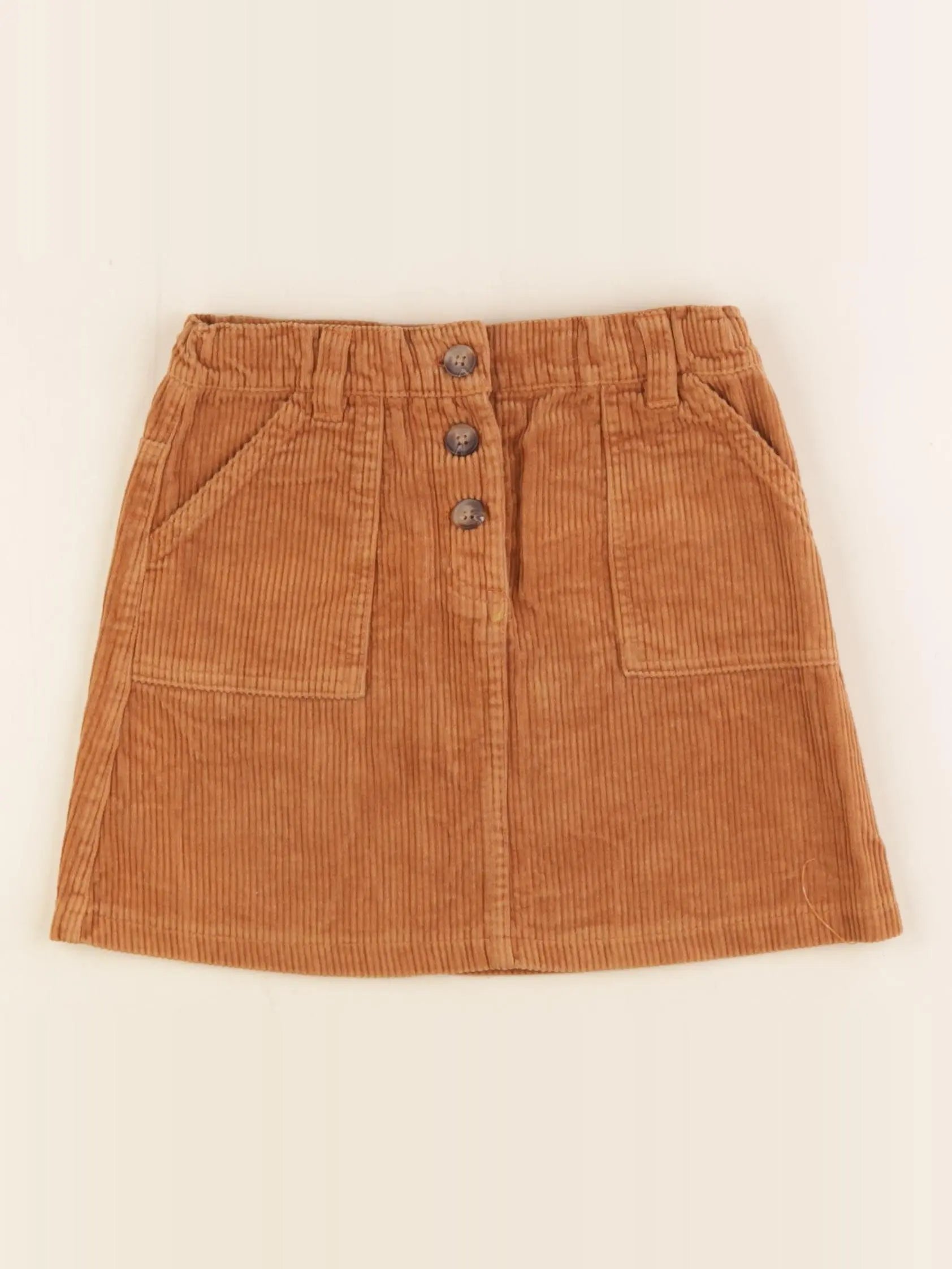 Vertbaudet - jupe marron - 6 ans