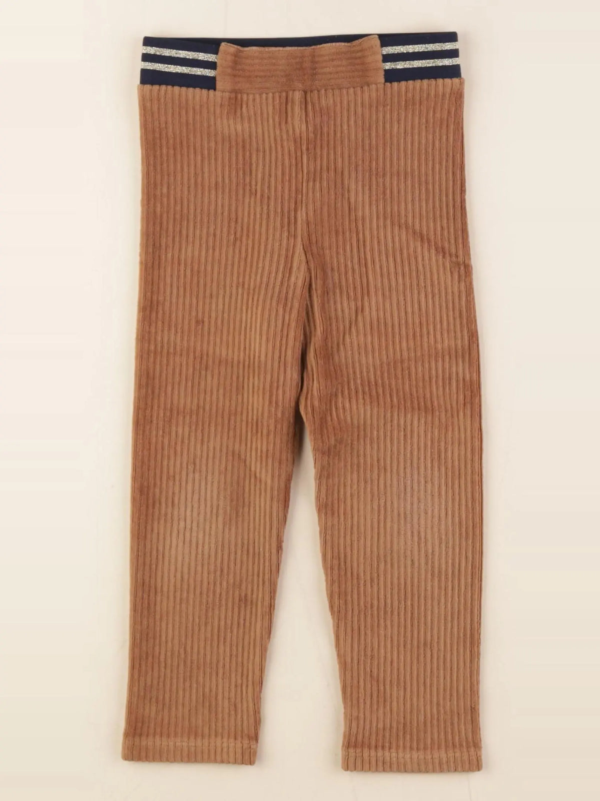Vertbaudet - legging marron - 3 ans