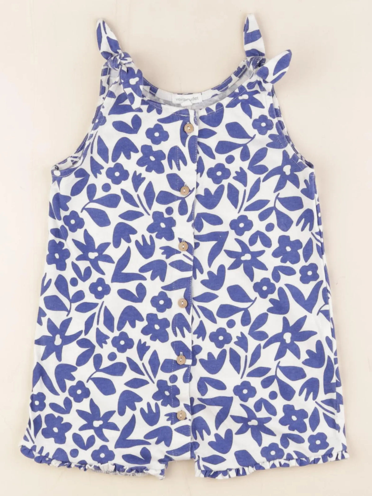 Vertbaudet - combinaison bleu - 3 ans