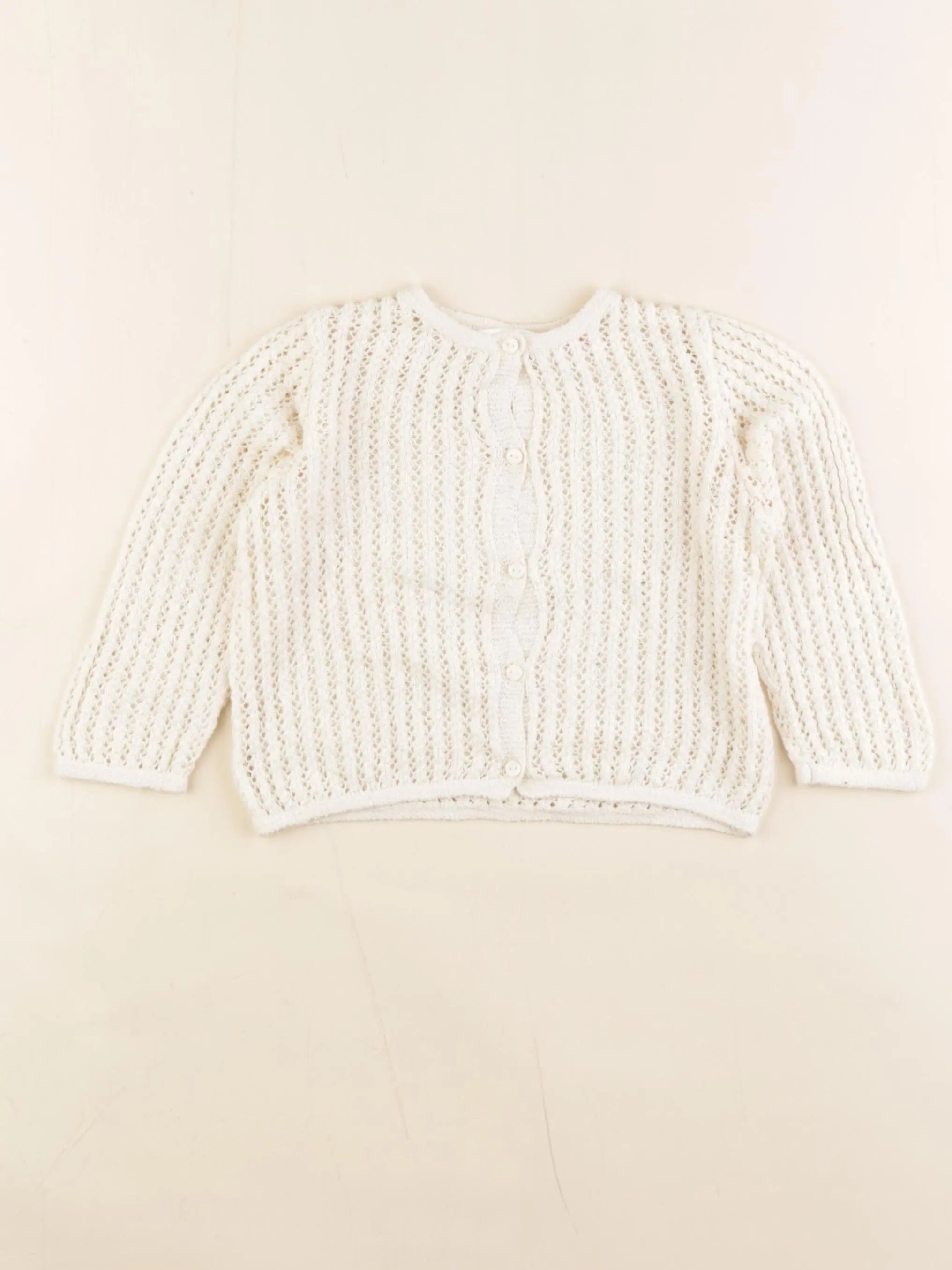 Zara - gilet beige - 9/12 mois