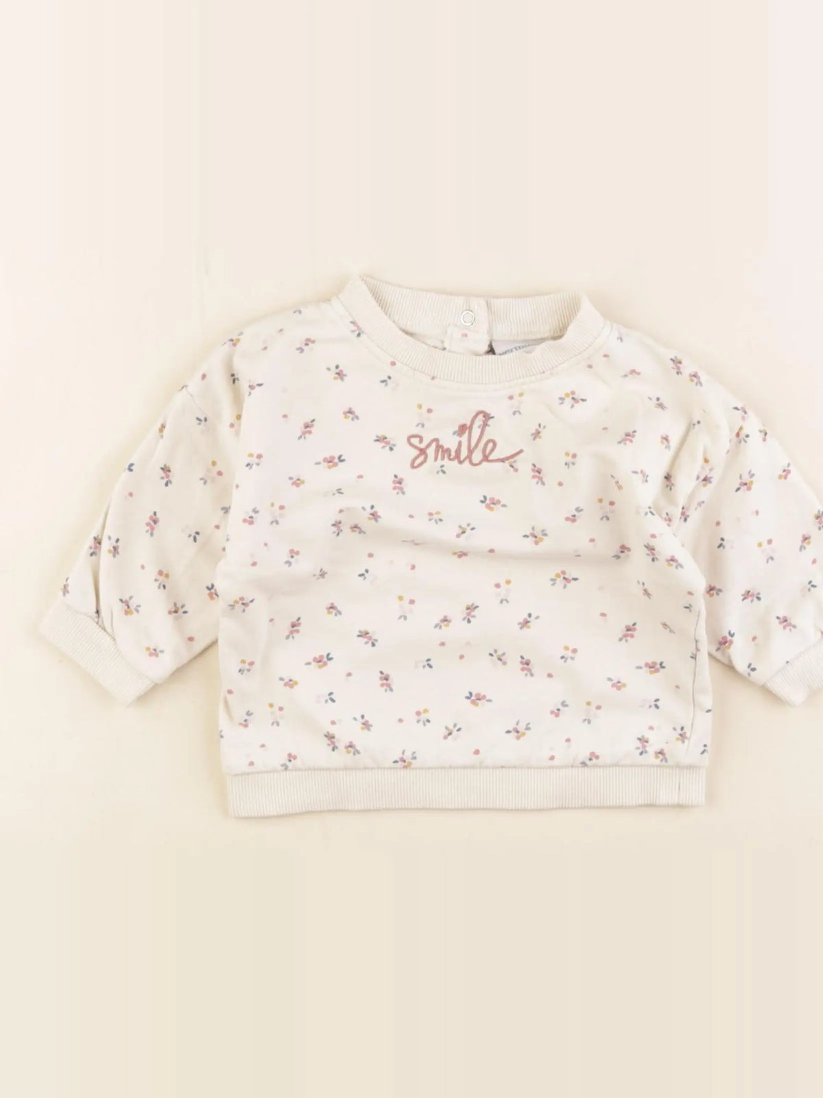 Vertbaudet - sweat multicolore - 6 mois