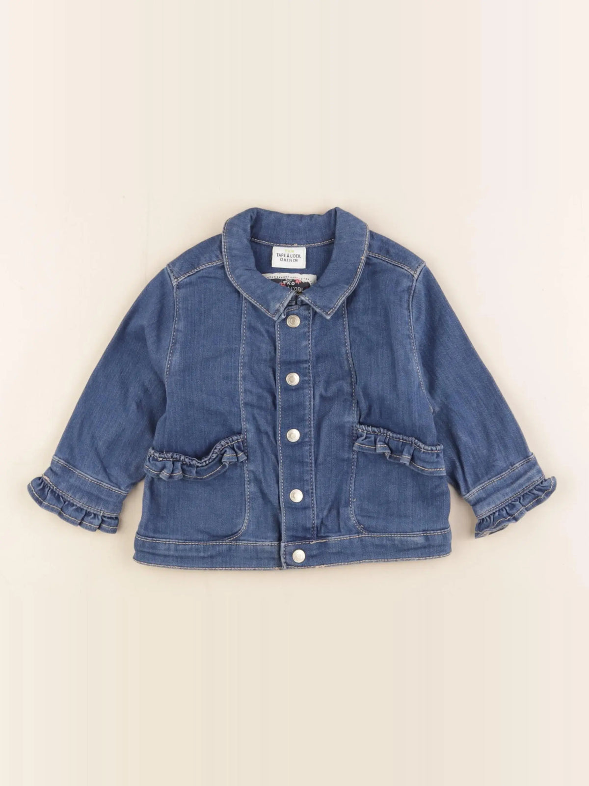 Tape à l'oeil - veste bleu - 12 mois