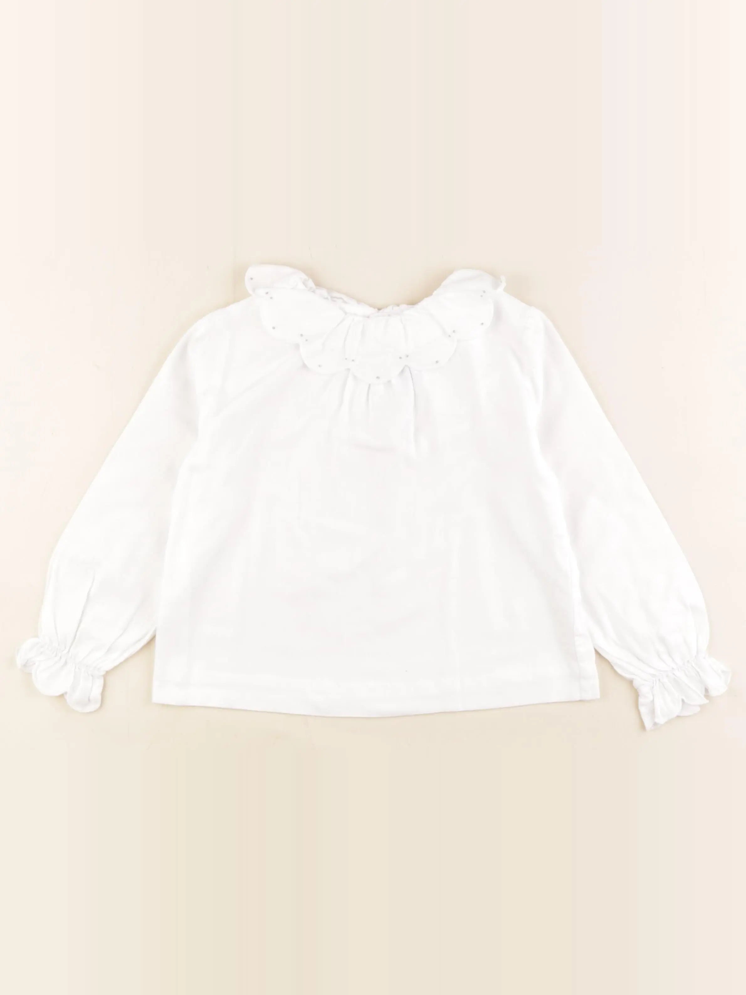 Jacadi - blouse blanc - 4 ans