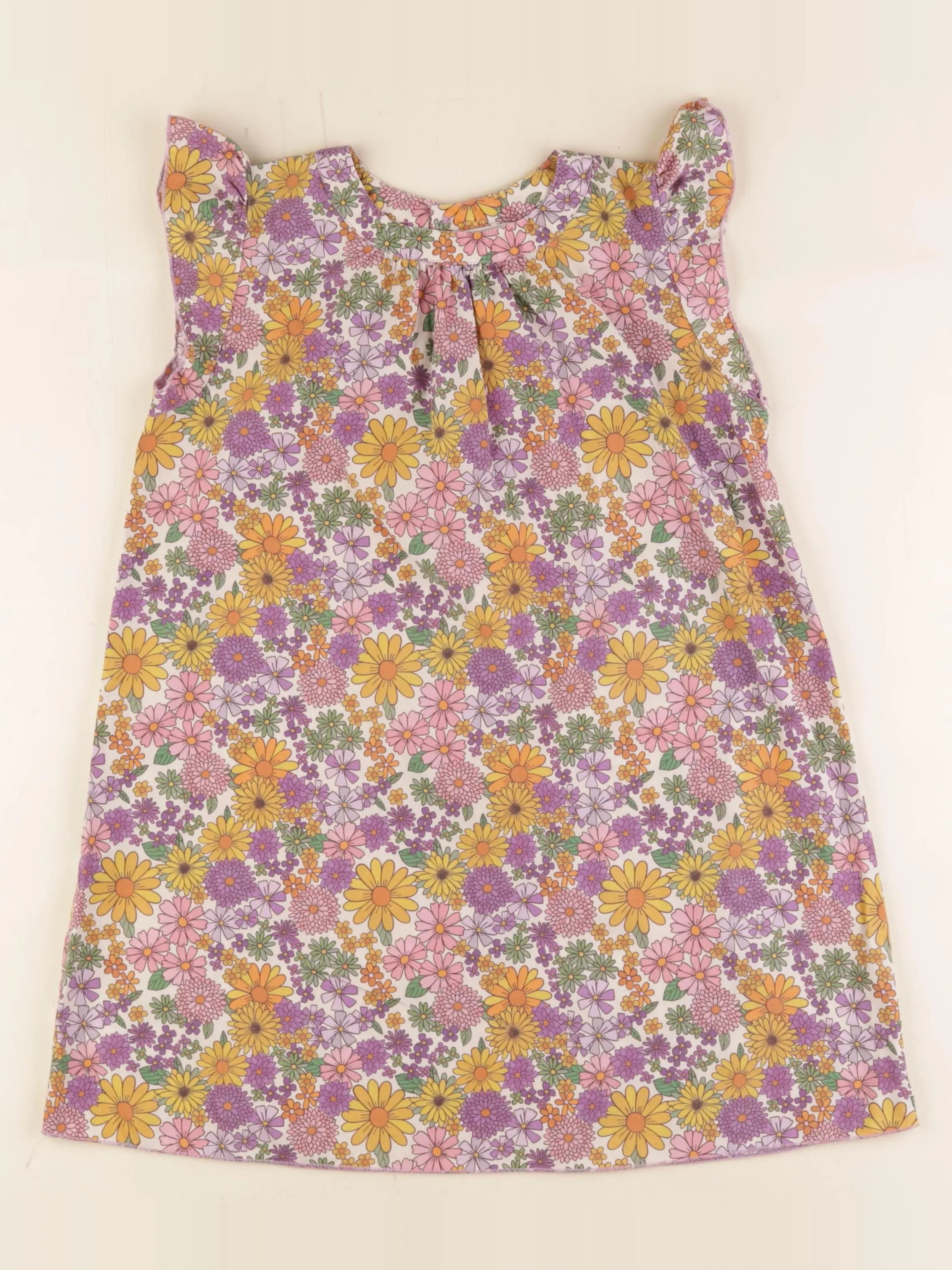 Smallable Basics - chemise de nuit coton multicolore - 6 ans