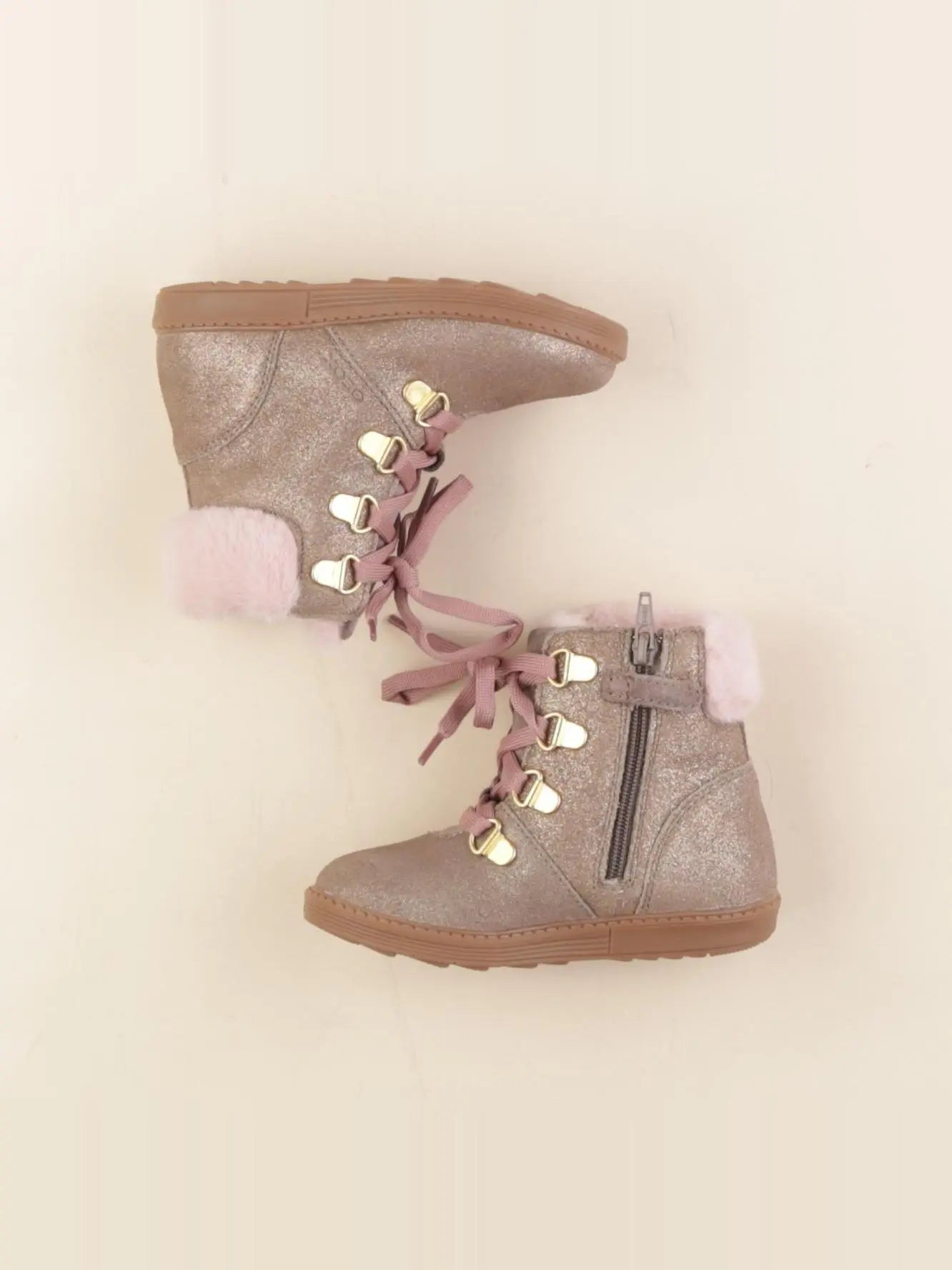 Geox - bottillons rose - pointure 24