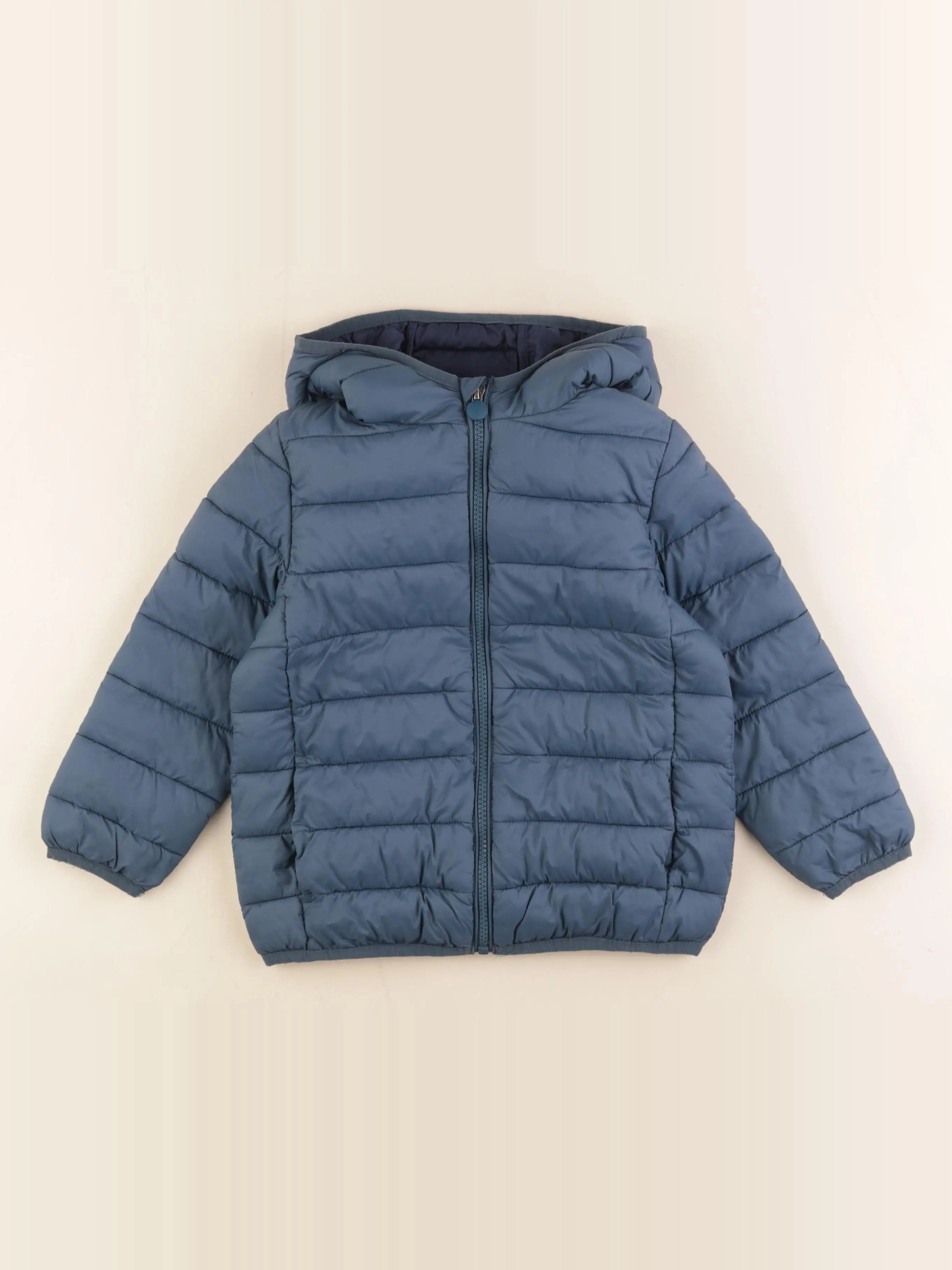 Vertbaudet - doudoune bleu - 5 ans