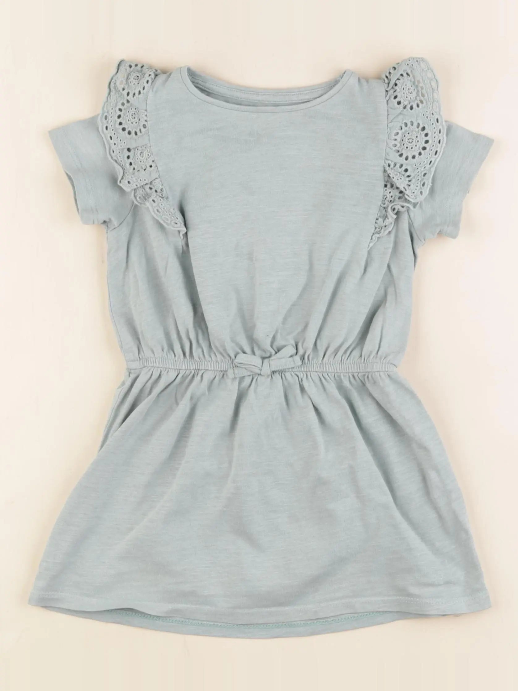 Vertbaudet - robe bleu - 3 ans