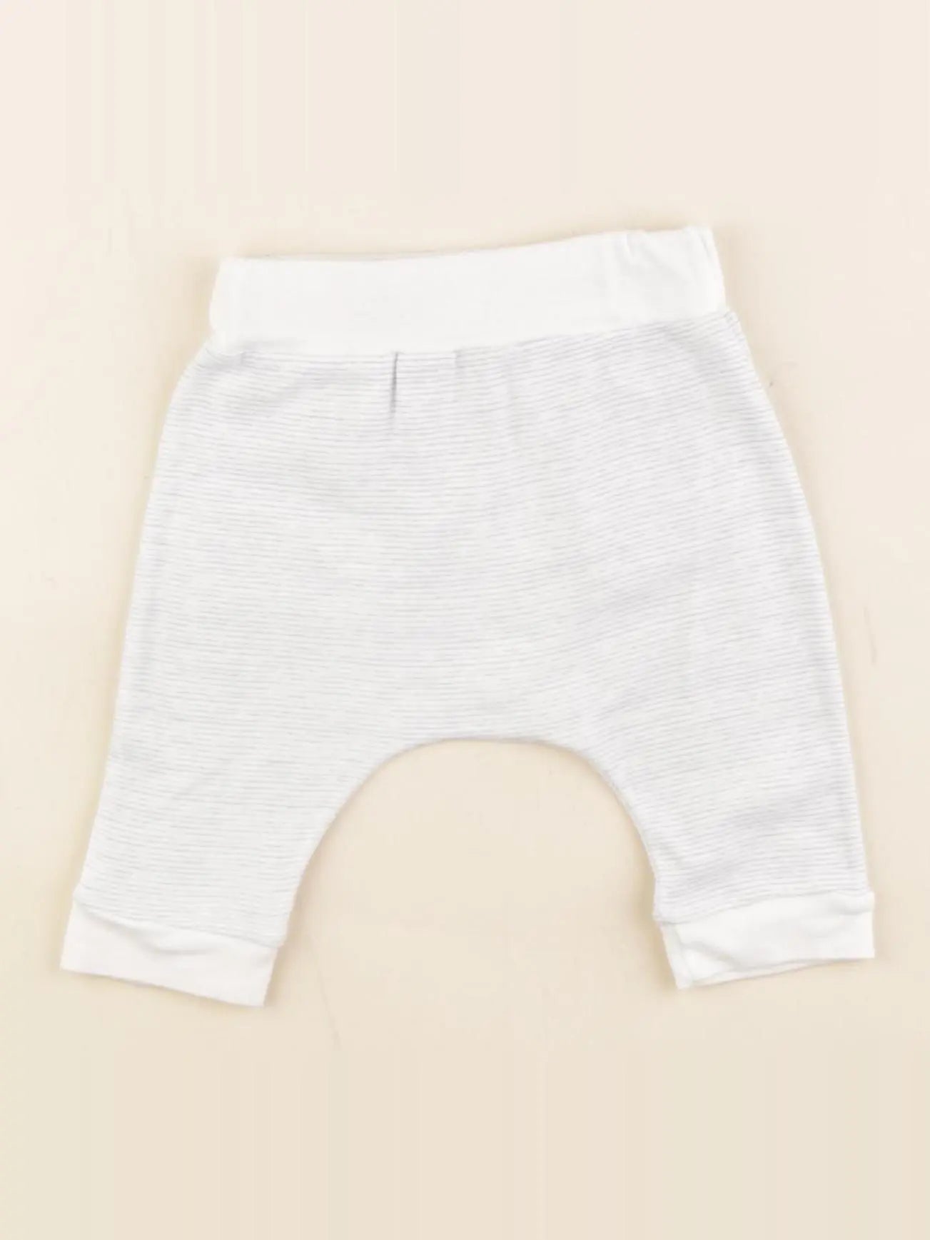 Petit Bateau - legging blanc, bleu - 1 mois