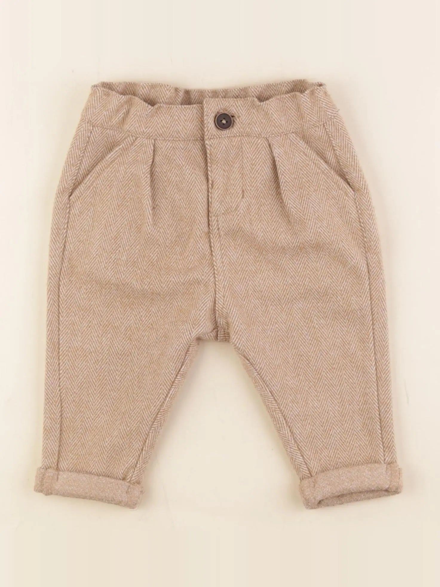 Tape à l'oeil - pantalon marron - 6 mois