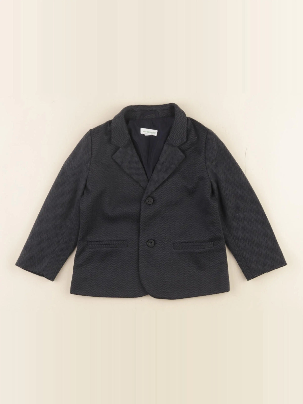 Vertbaudet - veste bleu - 2 ans