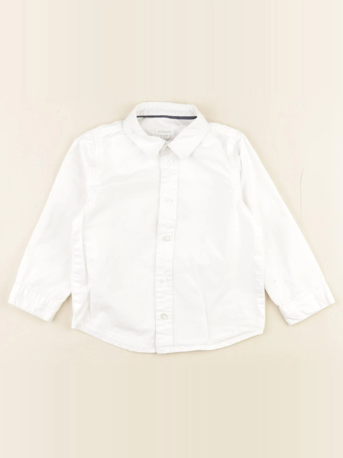 Vertbaudet - chemise blanc - 24 mois