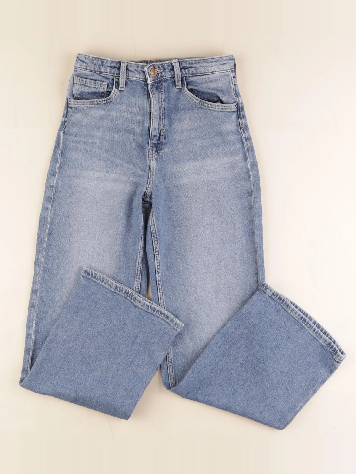 H&M - jean bleu - 10/11 ans