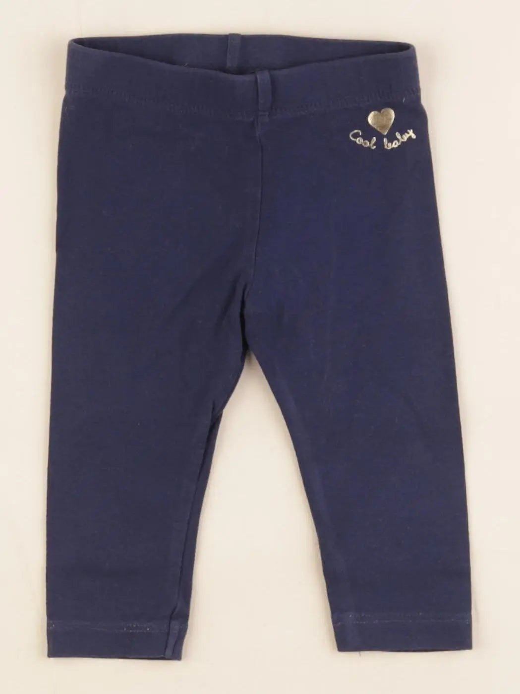 Tape à l'oeil - legging bleu - 6 mois