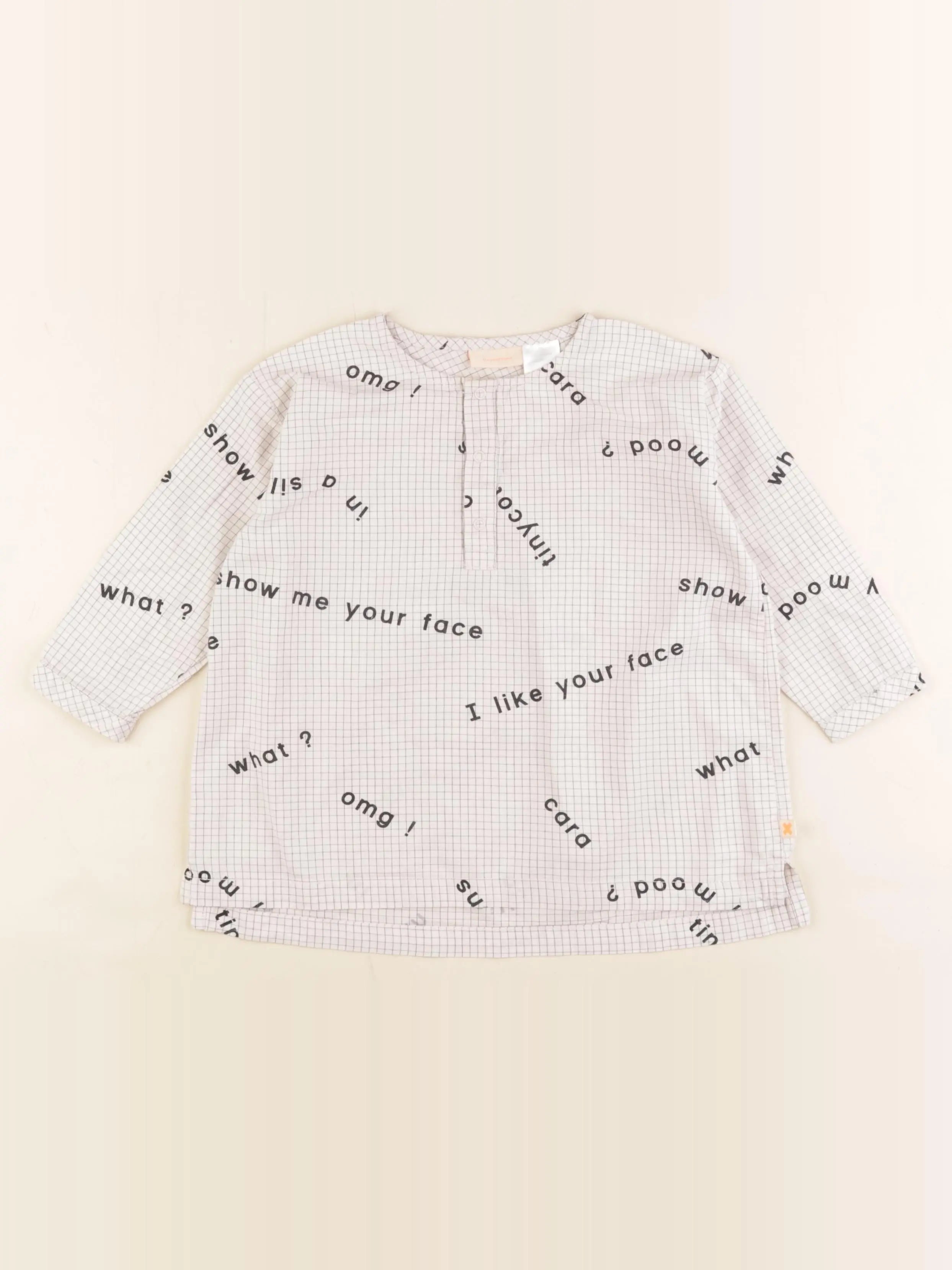 Tiny Cottons - chemise blanc - 2 ans