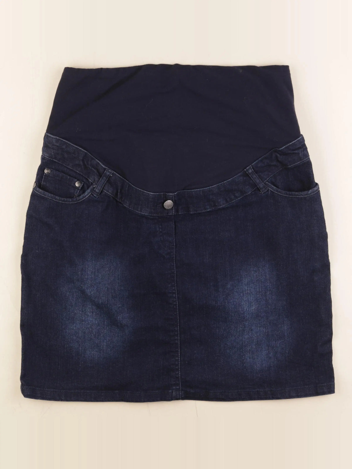Vertbaudet - jupe grossesse bleu - 40