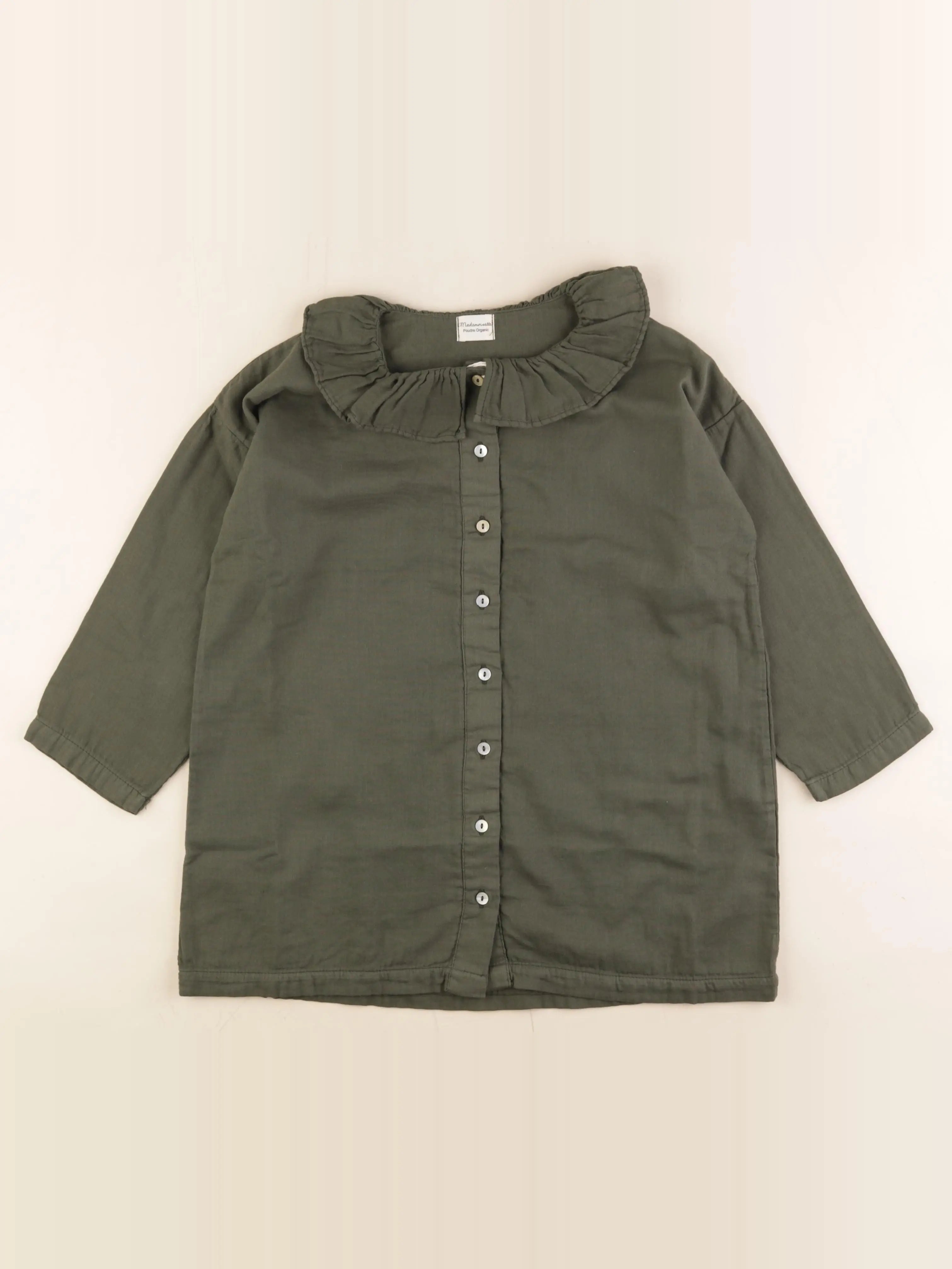 Poudre Organic - blouse vert - 12 ans