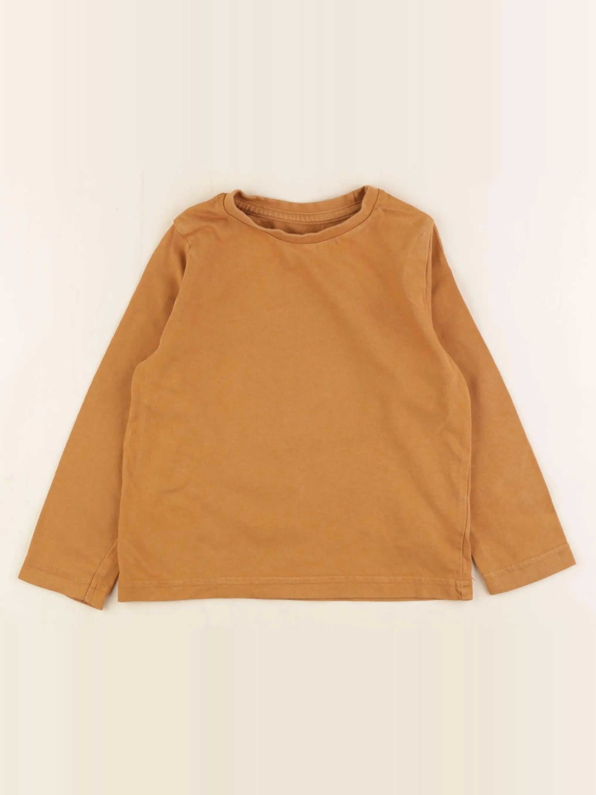 Vertbaudet - tee-shirt marron - 3 ans