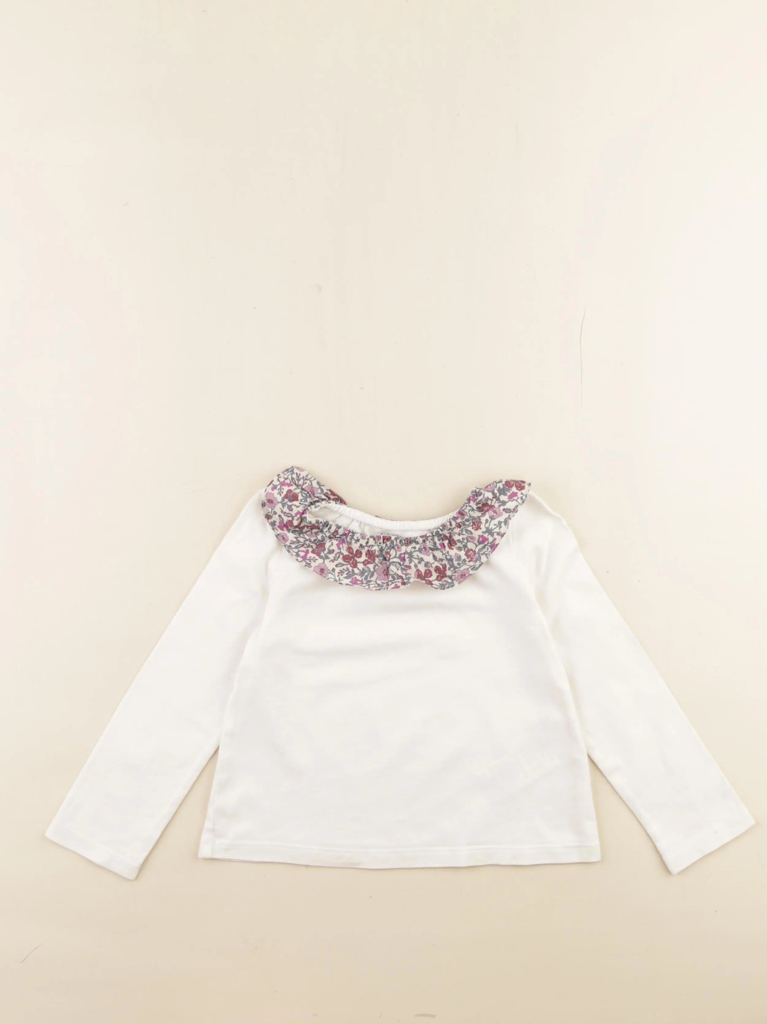 Cyrillus - tee-shirt blanc - 3 ans