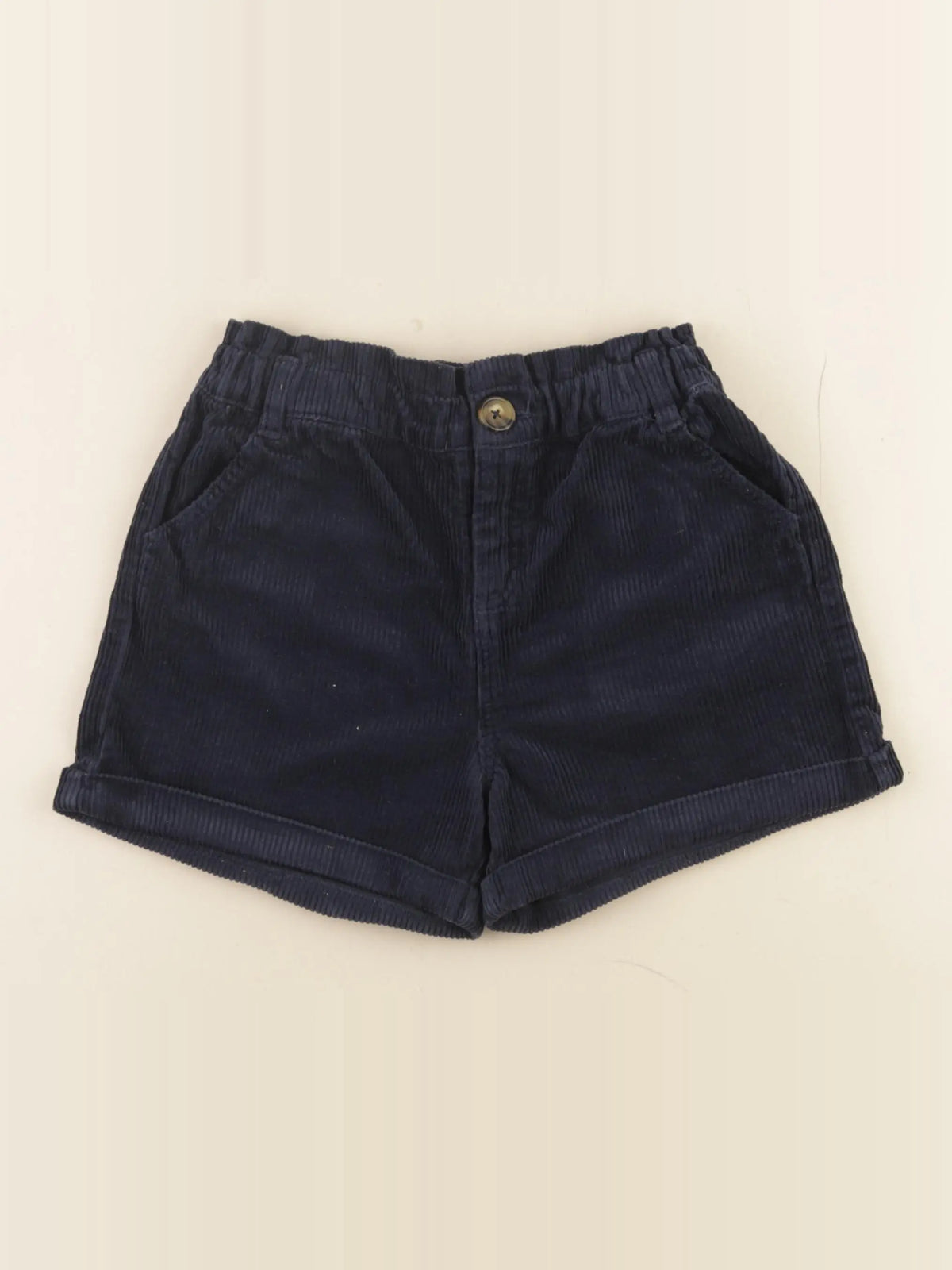 Vertbaudet - short bleu - 7 ans