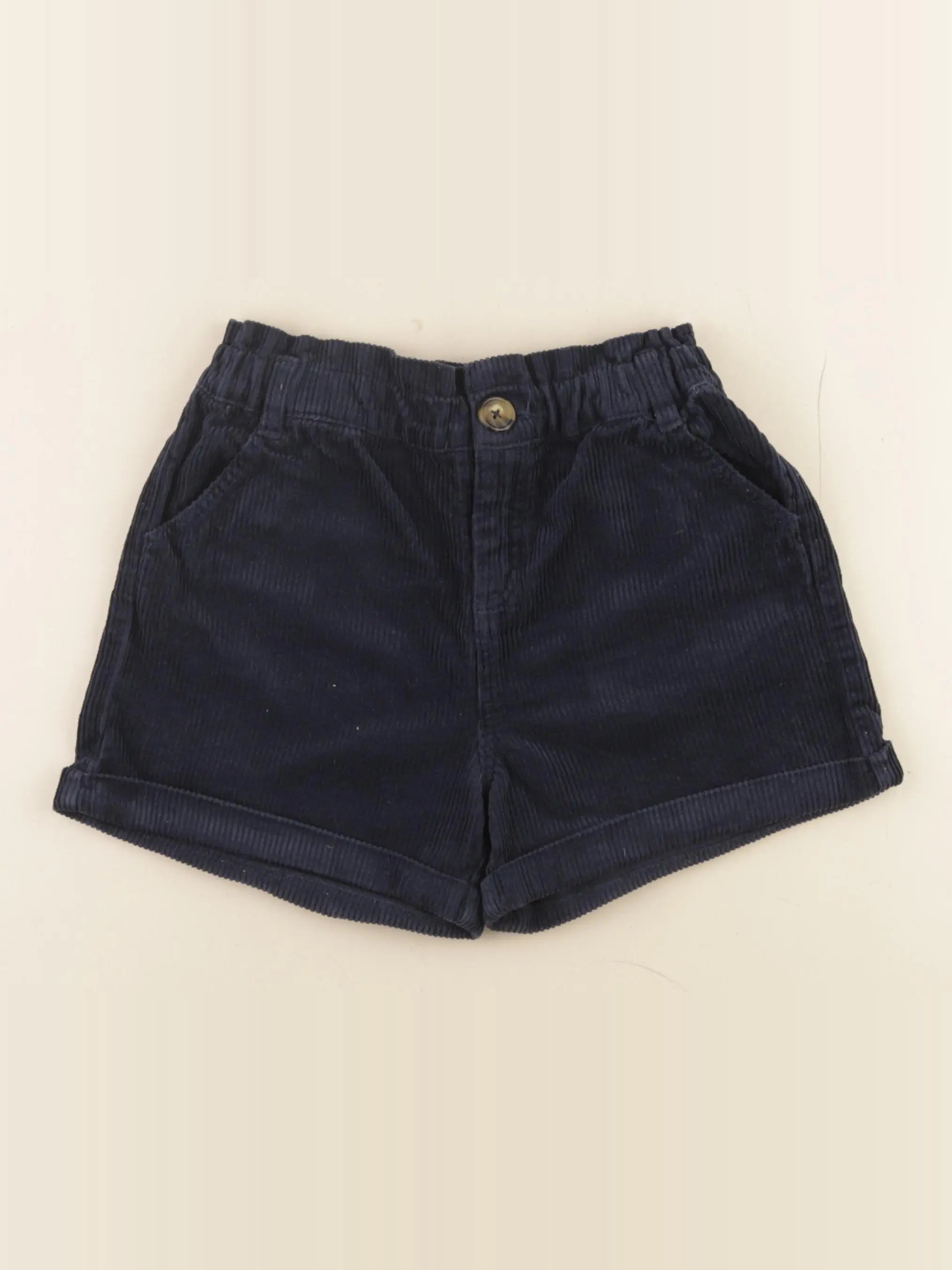 Vertbaudet - short bleu - 7 ans