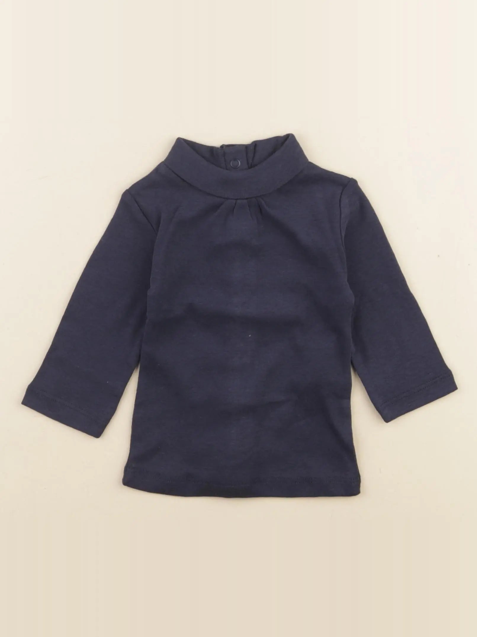 Vertbaudet - sous-pull bleu - 3 mois