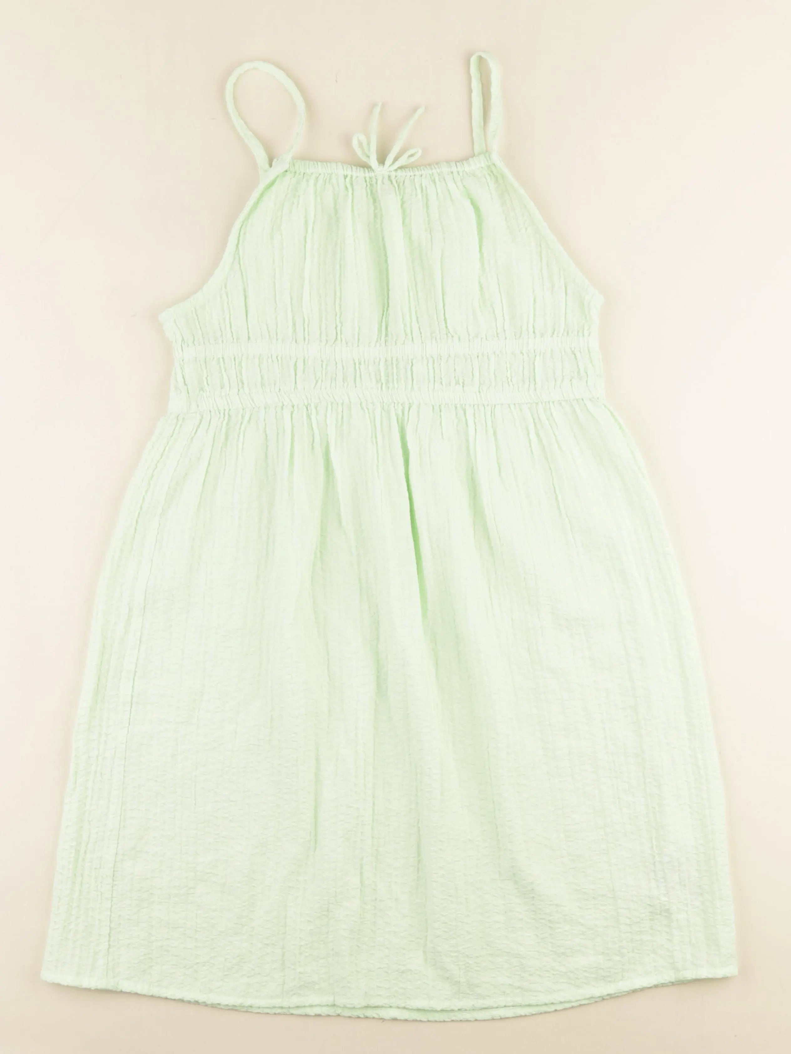 H&M - robe vert - 12/13 ans