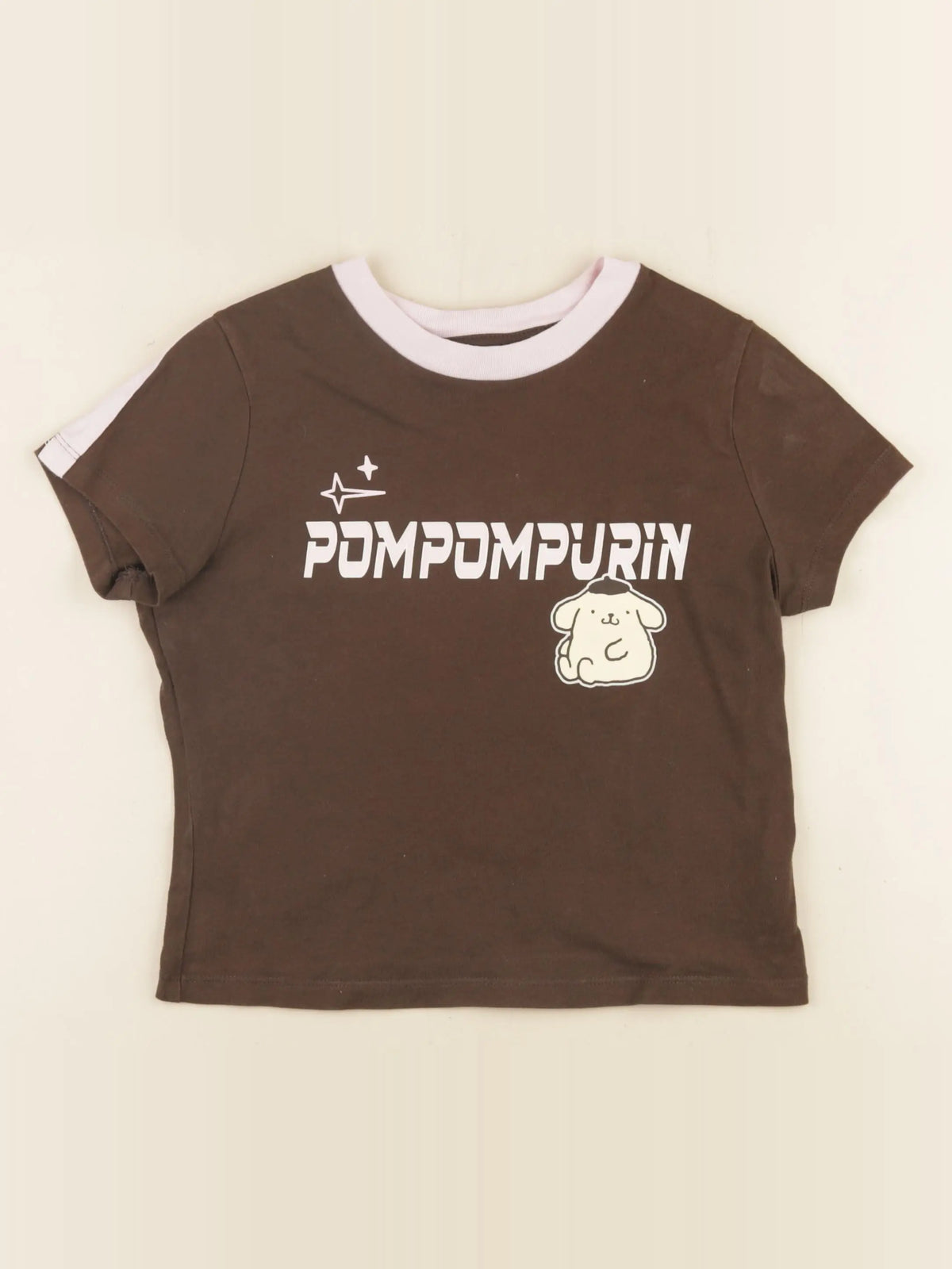 H&M - tee-shirt marron - 10/12 ans