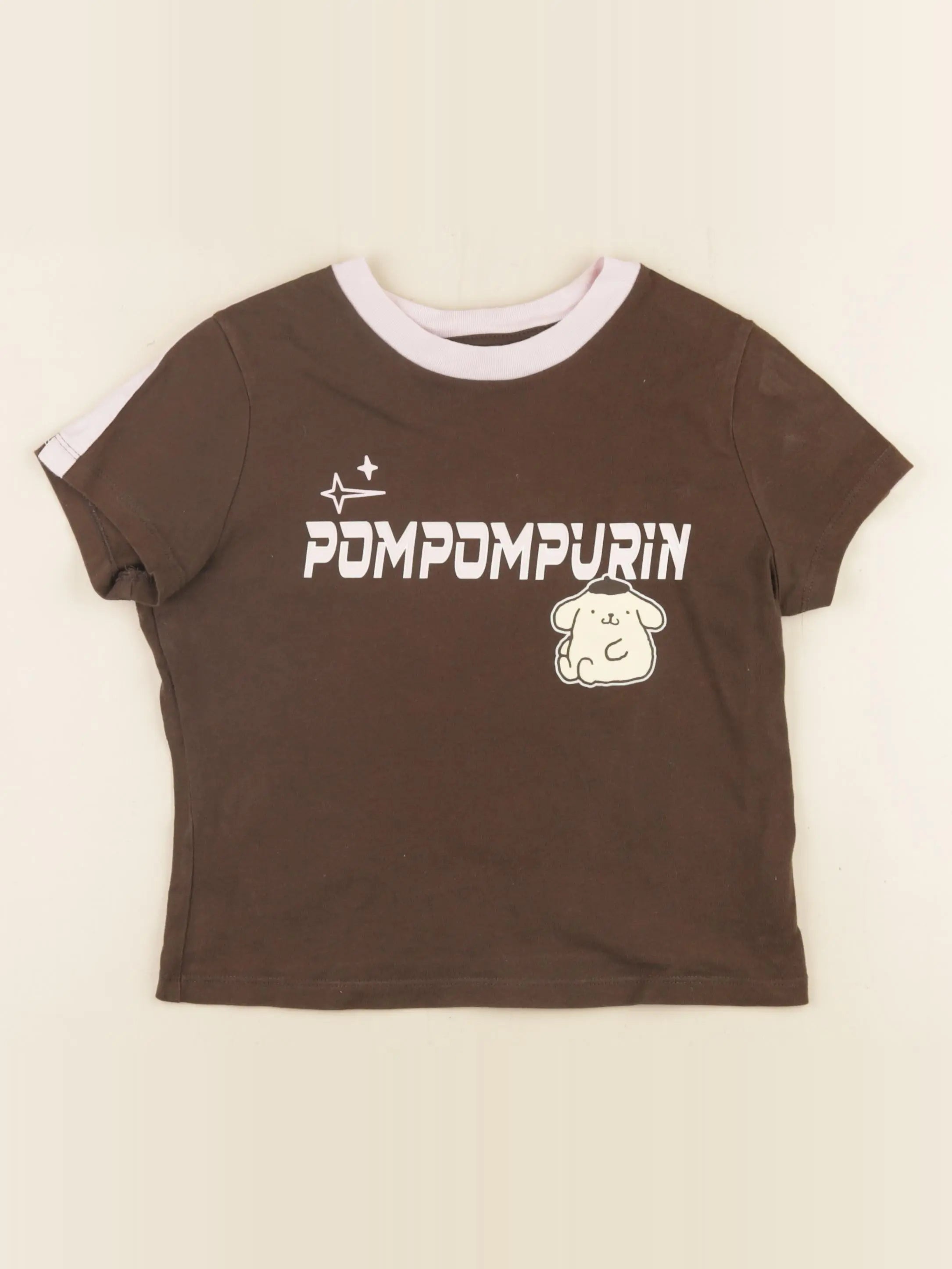 H&M - tee-shirt marron - 10/12 ans