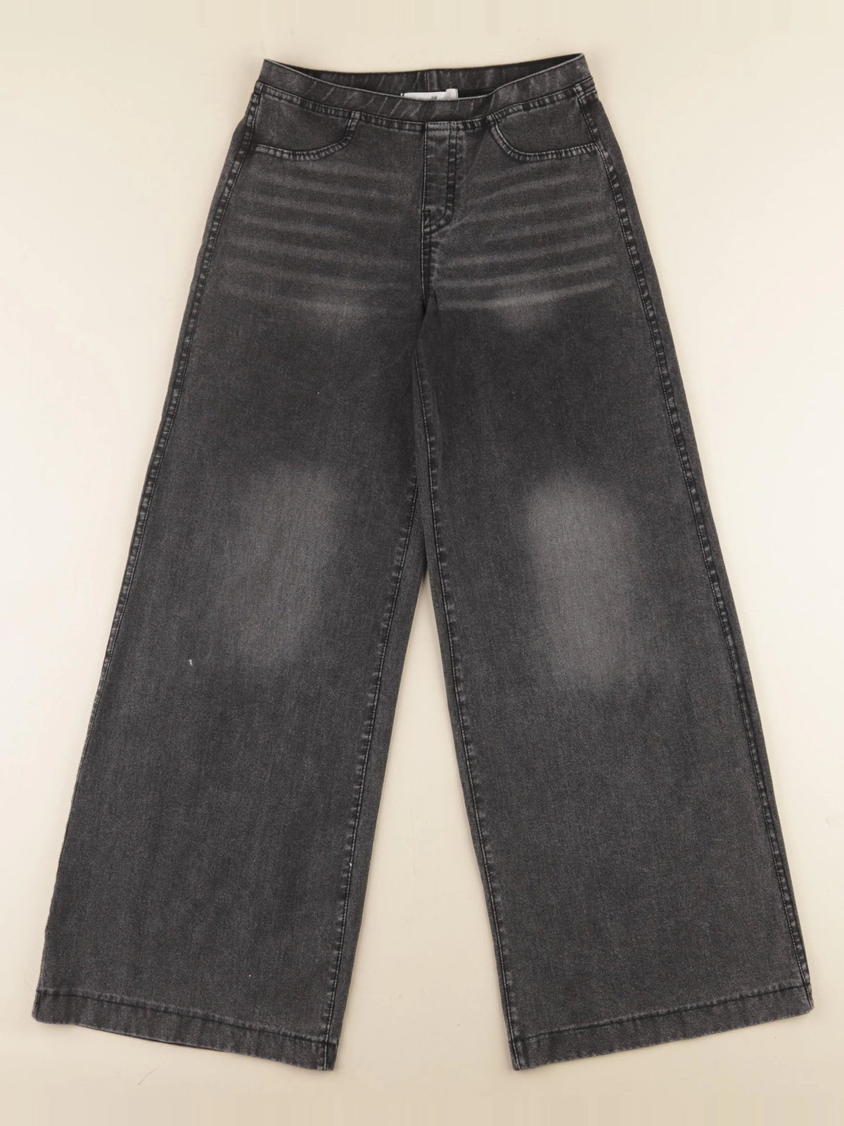 H&M - jegging noir - 11/12 ans