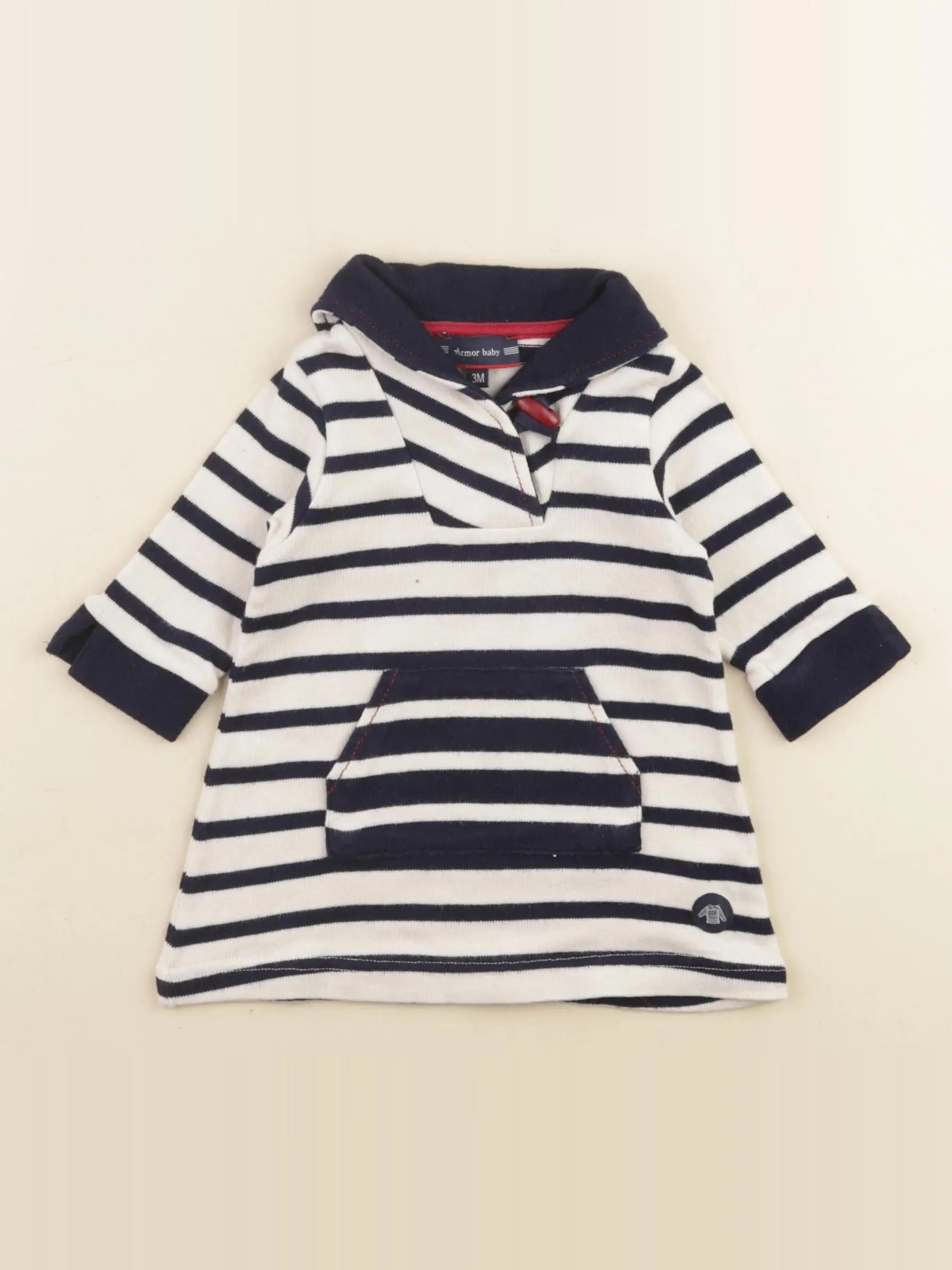 Armor Lux - robe blanc - 3 mois