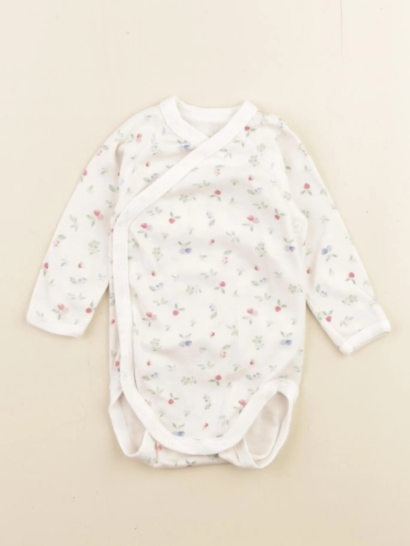 Petit Bateau - body blanc - 3 mois