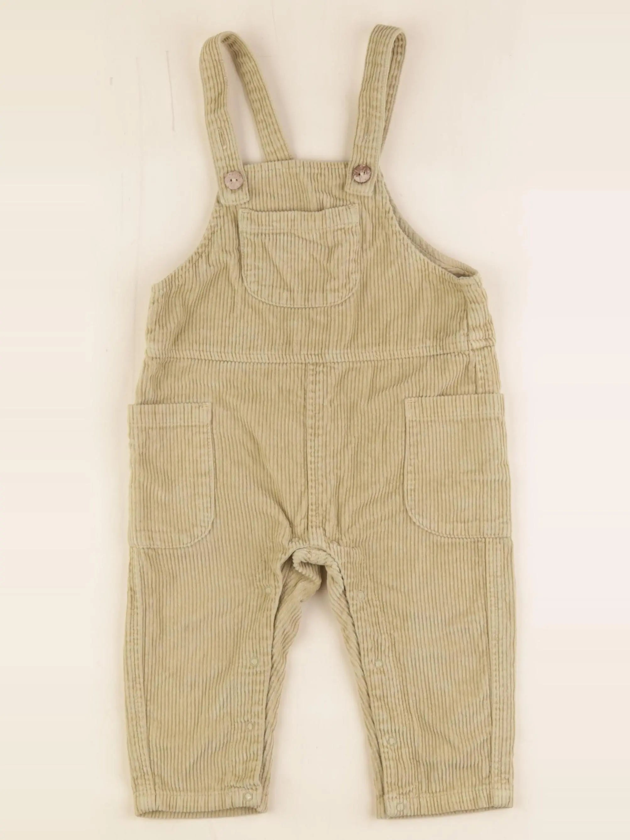 Play Up - salopette beige - 12 mois